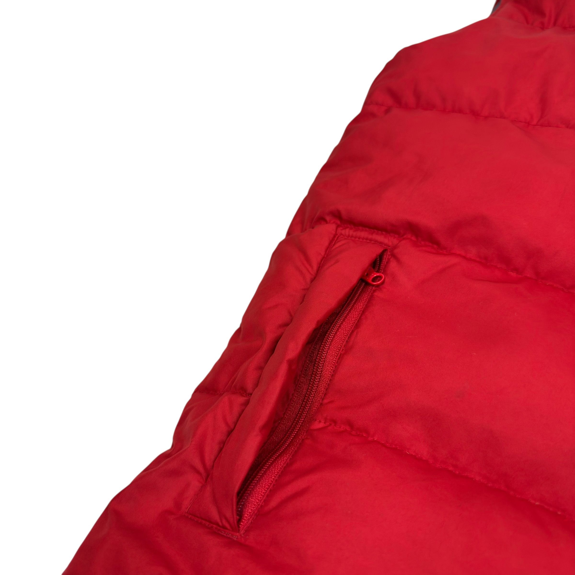 Nike Nike Women's Red Swoosh Hype Puffer Down Vest Large (14-16) Size L / US 10 / IT 46 - 6 Thumbnail