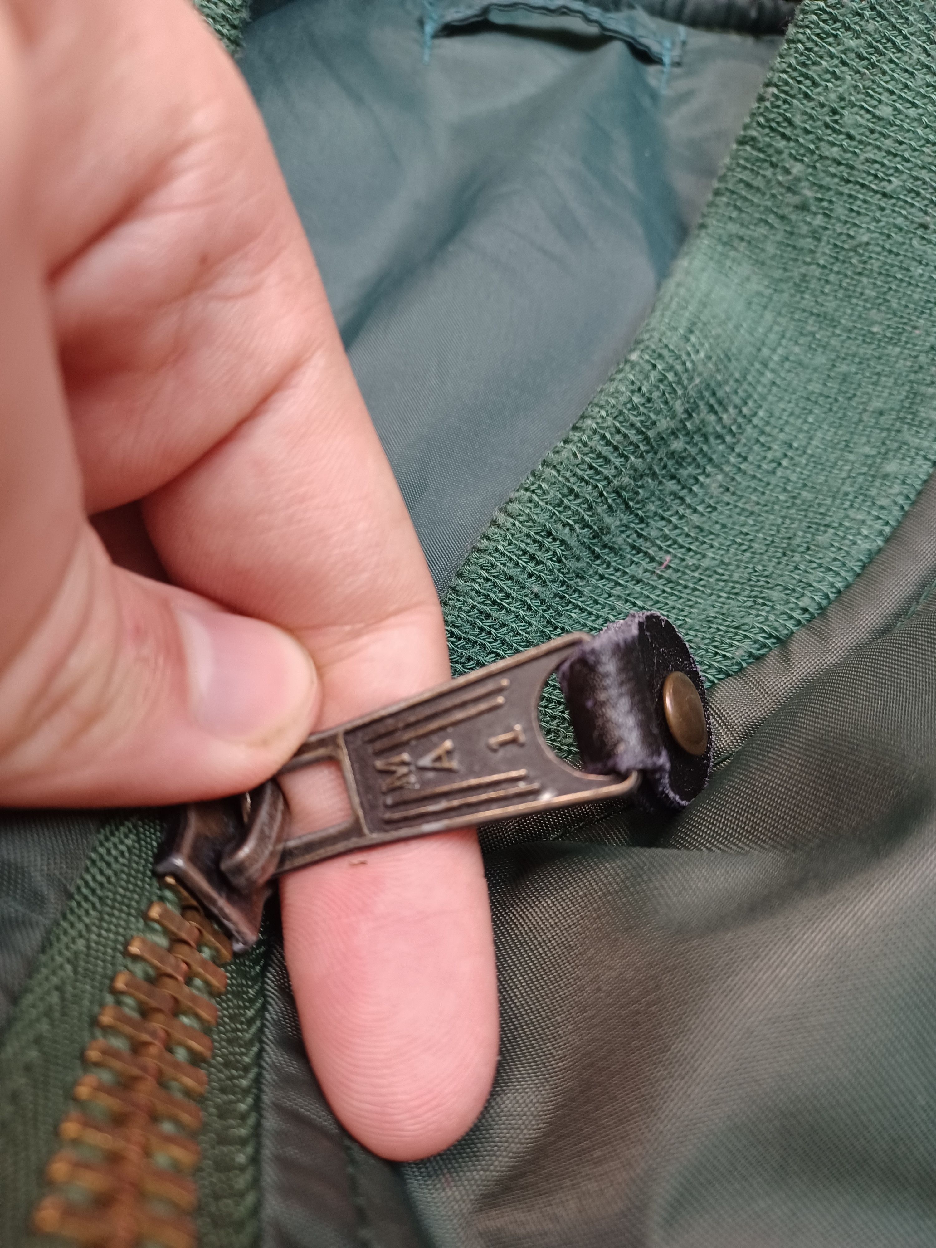 Vintage Vintage MA1 Bomber Jacket Size US L / EU 52-54 / 3 - 7 Thumbnail