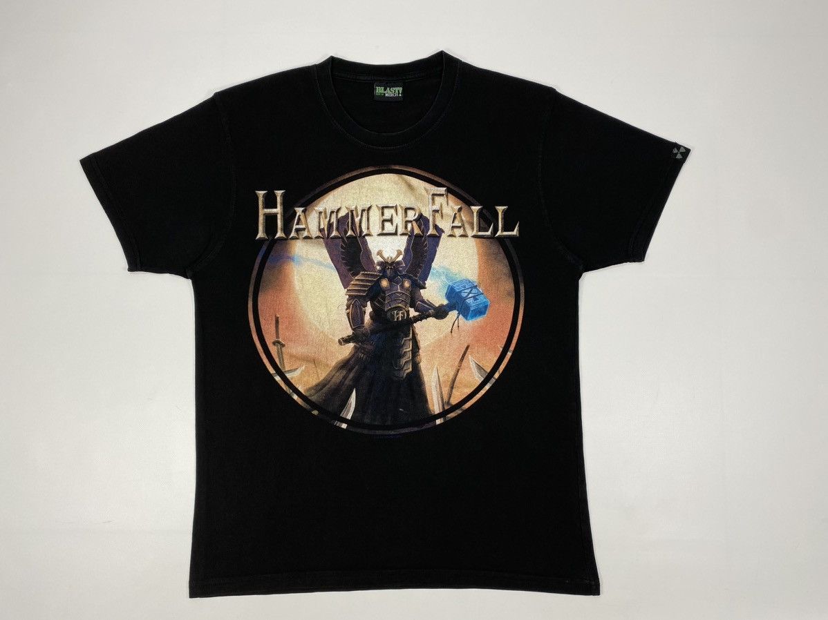 Band Tees 🔥LASTDROP🔥 Vintage HammerFall Live By The Code 2014 T-shirt Size US M / EU 48-50 / 2 - 3 Thumbnail