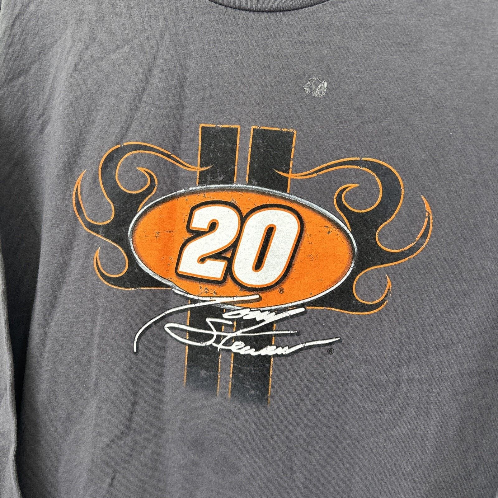 Chase Authentics Chase Authentics Tony Stewart #20 Grey T-shirt Large Size US L / EU 52-54 / 3 - 2 Thumbnail