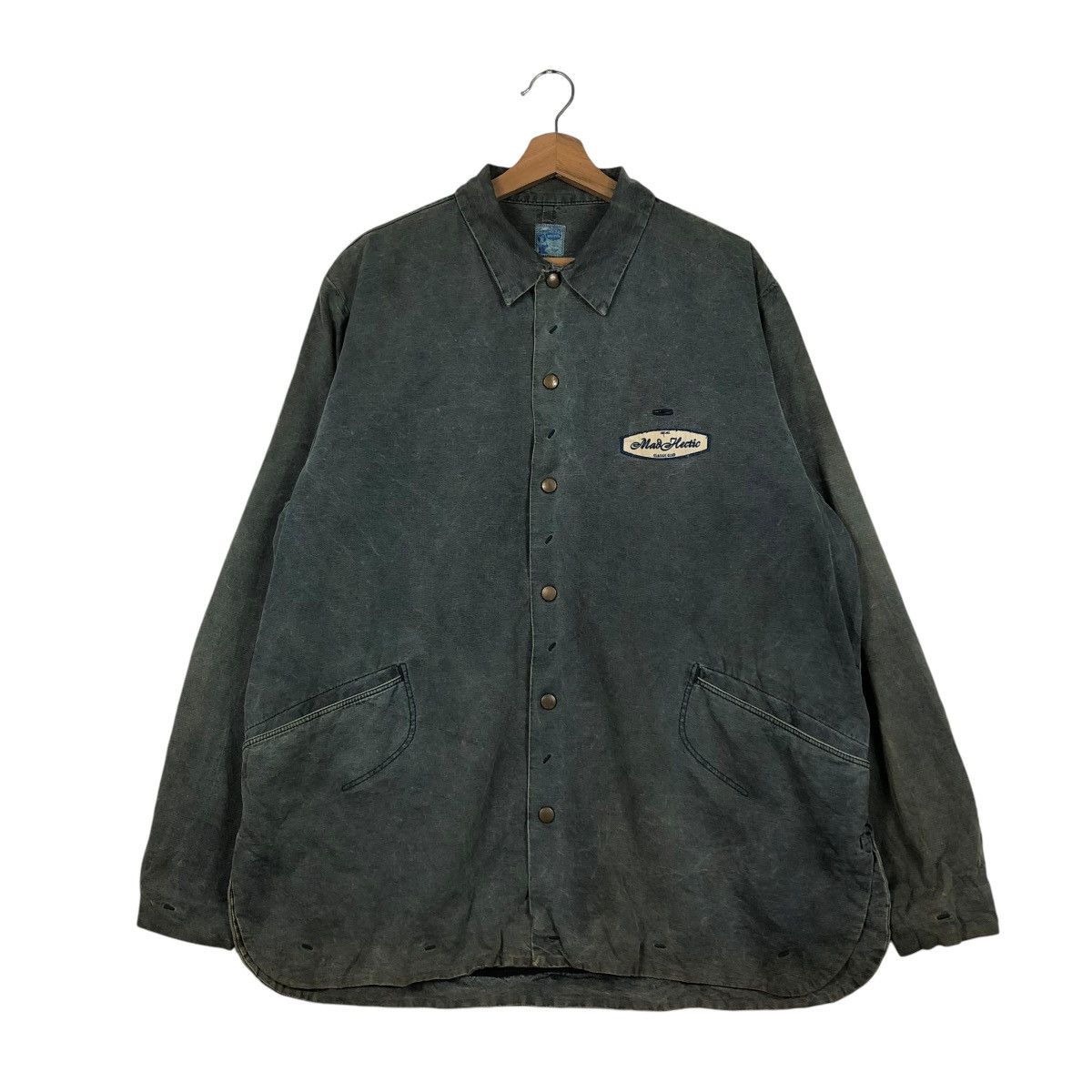 Hysteric Glamour 🔥VINTAGE CHORE WORK JACKET MAD HECTIC CLASSIC CLUB Size US L / EU 52-54 / 3 - 3 Thumbnail