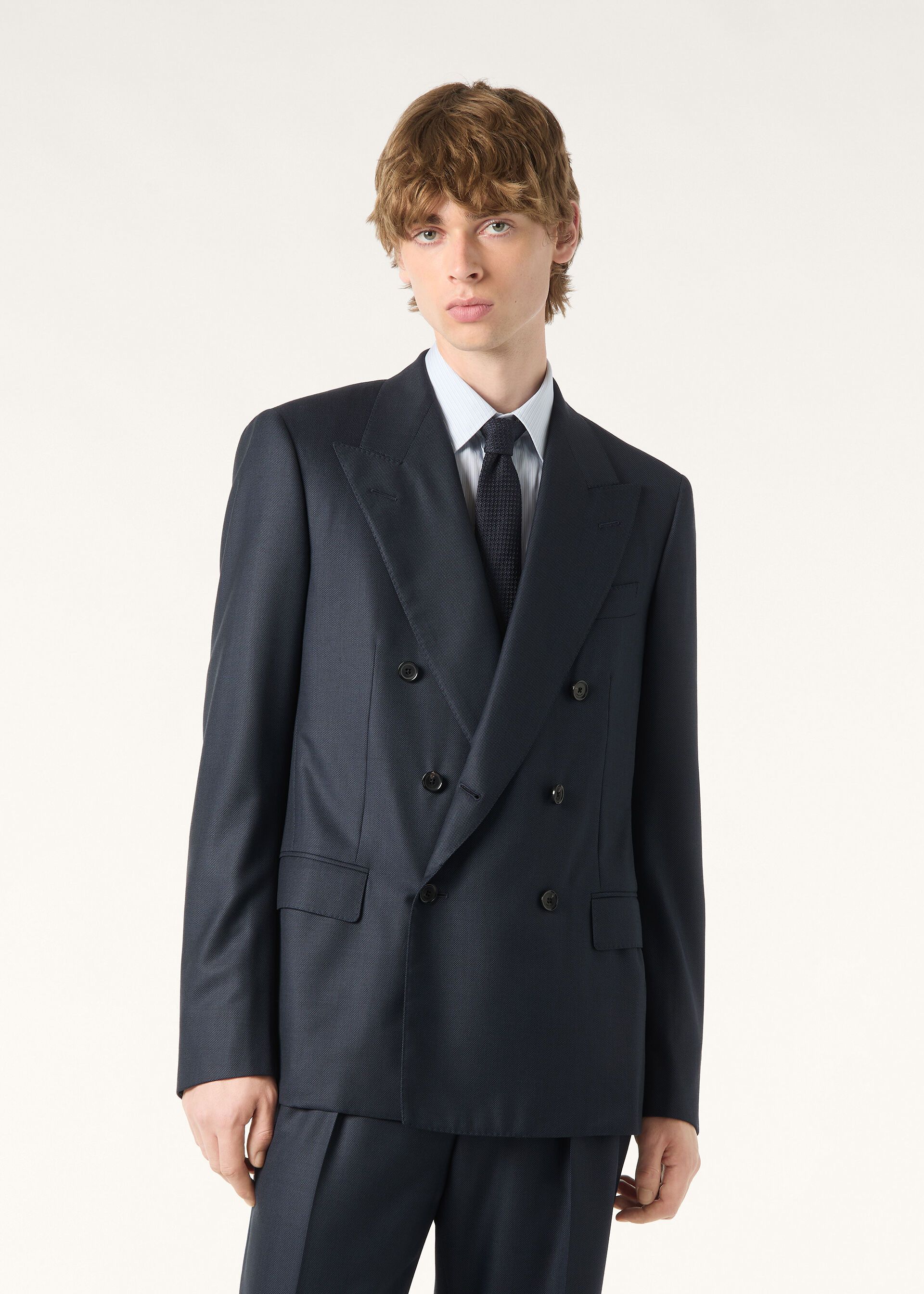 Loro Piana os11x0426 FAQ9828 Milano Suit in Odyssey Grey Size US XL / EU 56 / 4 - 7 Thumbnail