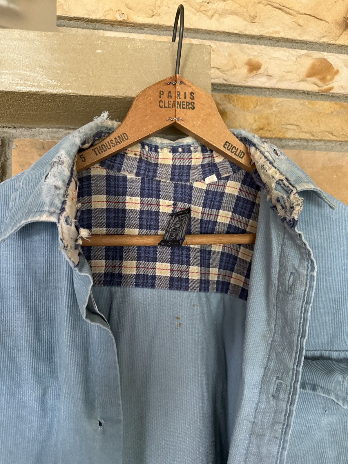 Vintage Vintage 80s Crowley's Corduroy Button Up Shirt Size US M / EU 48-50 / 2 - 4 Thumbnail