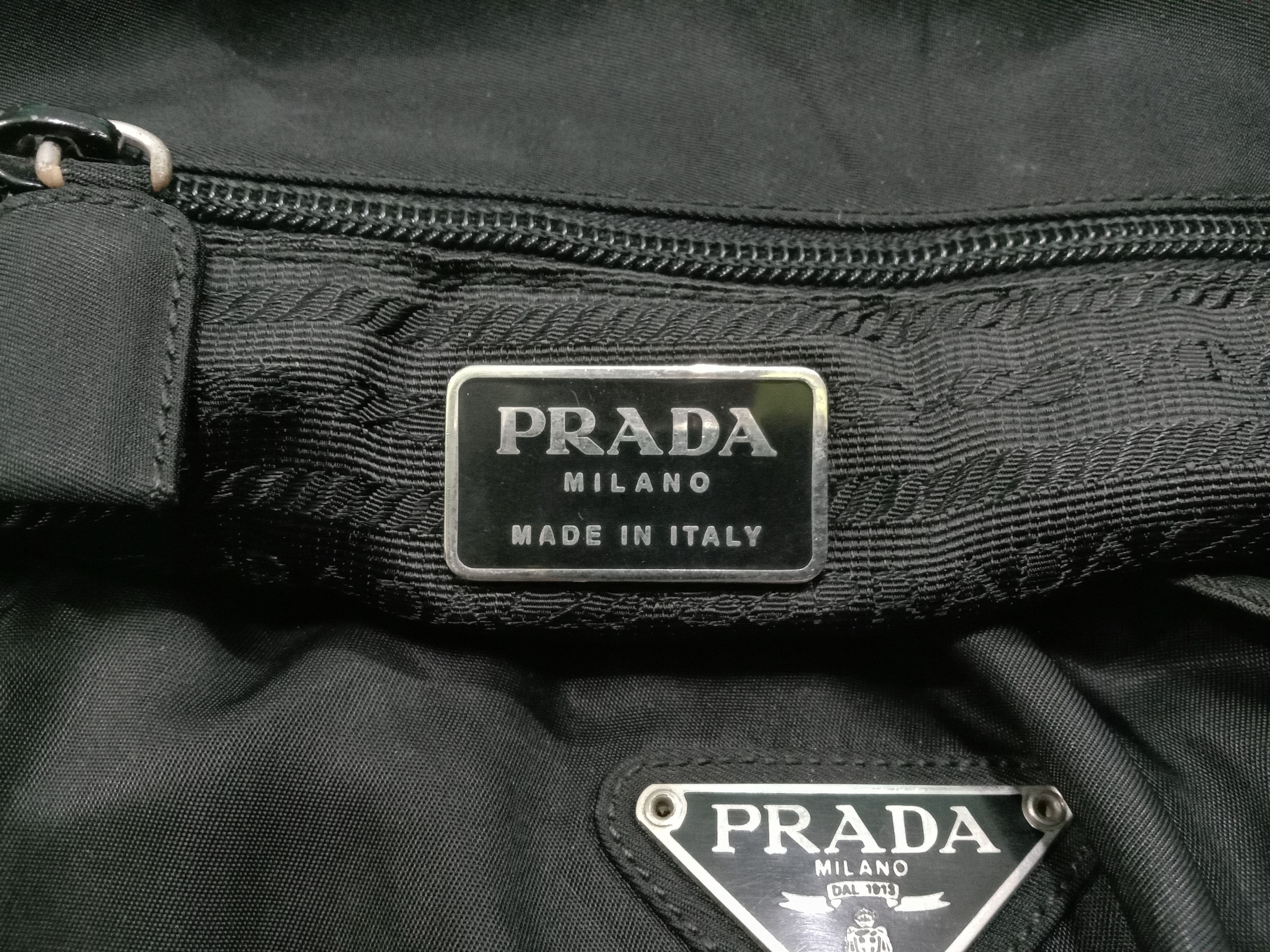 Prada Authentic Prada Shoulder Tessuto City Bag Size ONE SIZE - 3 Thumbnail