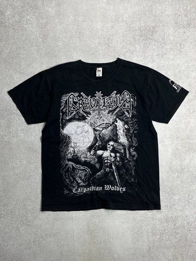 Vintage Graveland Carpathian Wolves Promo T-shirt M
