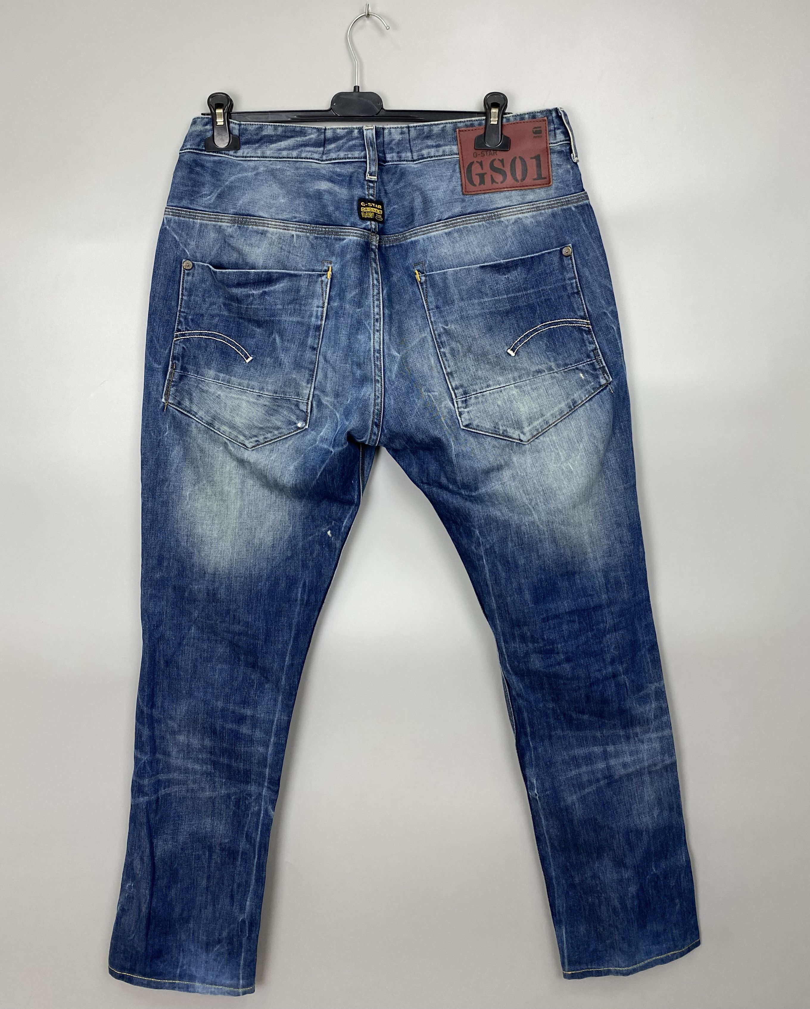 G-Star G-Star Raw New Radar Tapered Distressed Denim Jeans W36 L32 Size US 36 / EU 52 - 6 Thumbnail