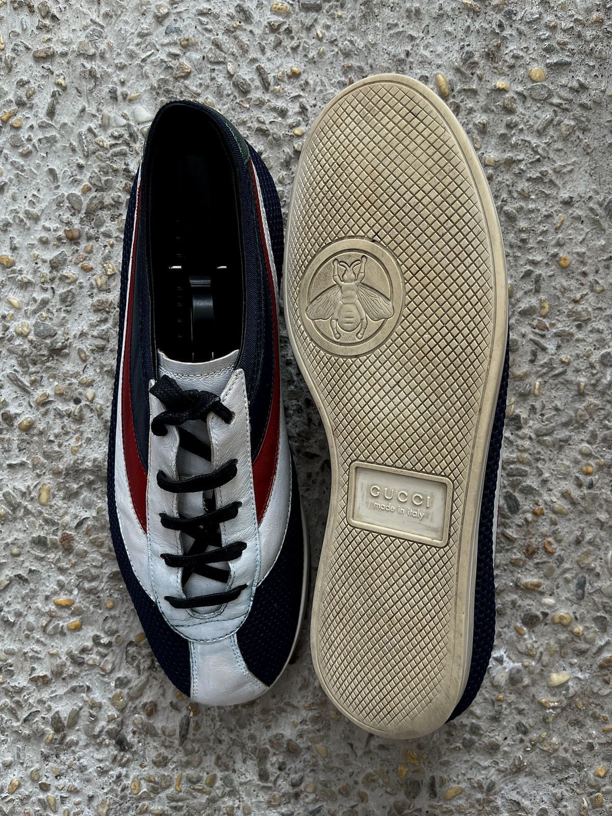 Gucci Falacer Low Top Sneakers Size US 8 / EU 41 - 7 Thumbnail