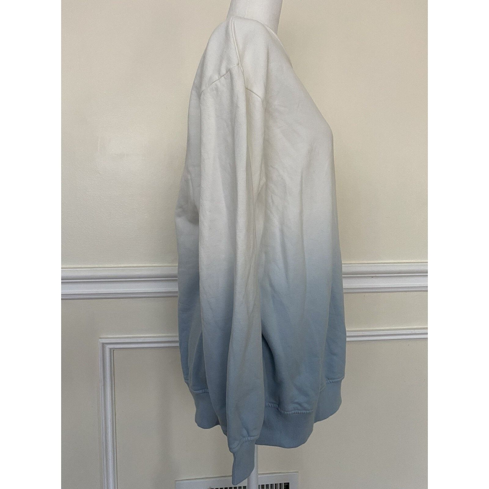 BP. BP Dip Dye Crewneck Cotton Blend Sweatshirt women M A003131 Size M / US 6-8 / IT 42-44 - 6 Thumbnail