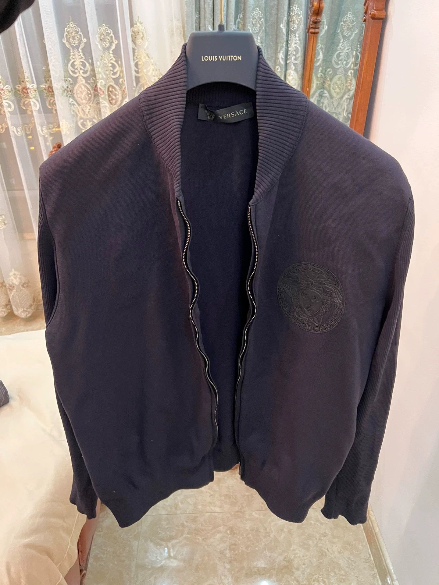 Versace Versace Logo Cardigan Size 52 (New, Authentic, Classic) Size US L / EU 52-54 / 3 - 1 Thumbnail