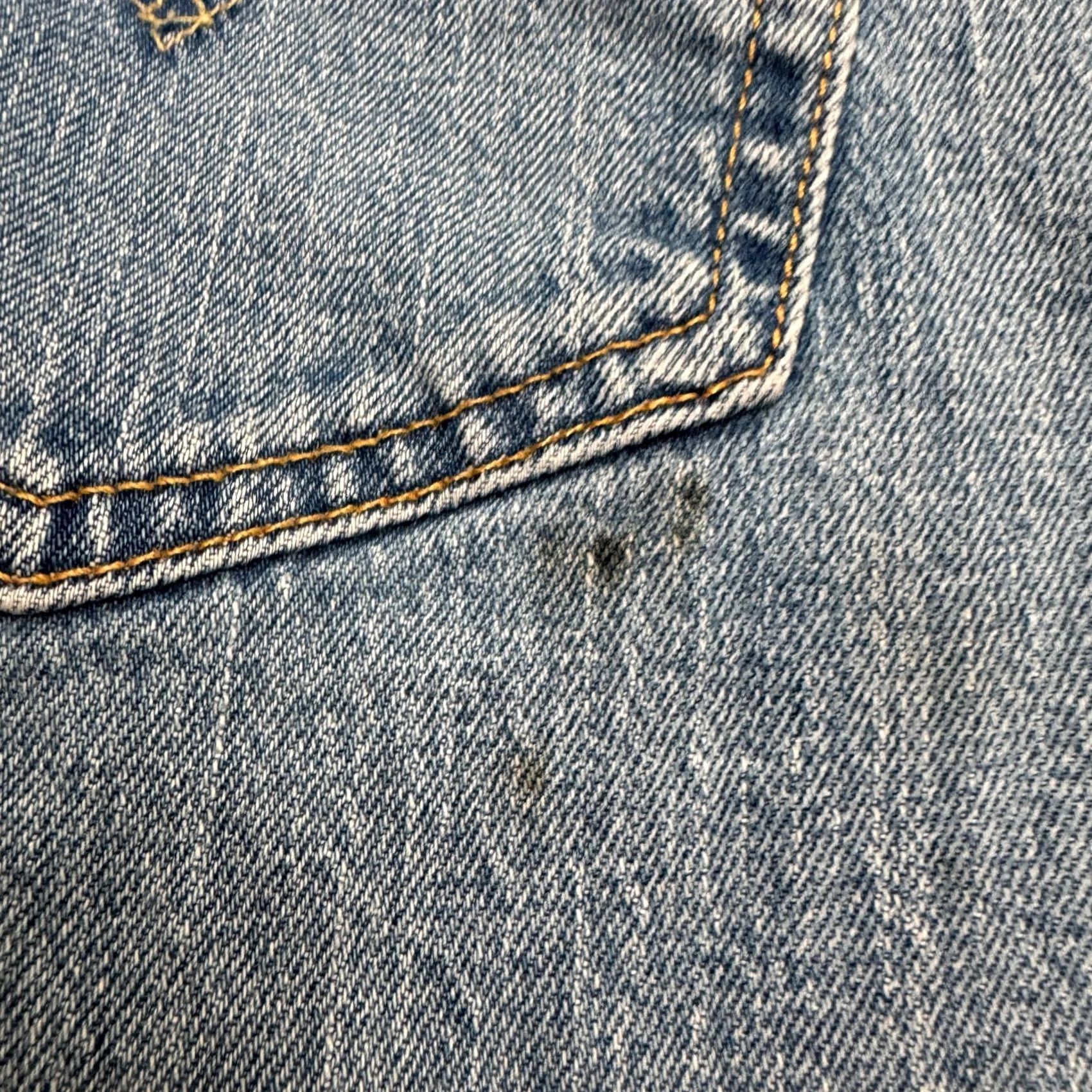 Levi's Levi's 502 Regular Taper Denim Jeans Mens 33x29 Blue Medium Wash Classic Size US 33 - 6 Thumbnail