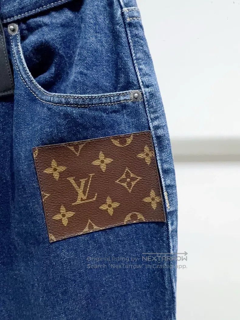 Louis Vuitton Louis Vuitton Presbyopic patchwork jeans Size US 32 / EU 48 - 2 Thumbnail
