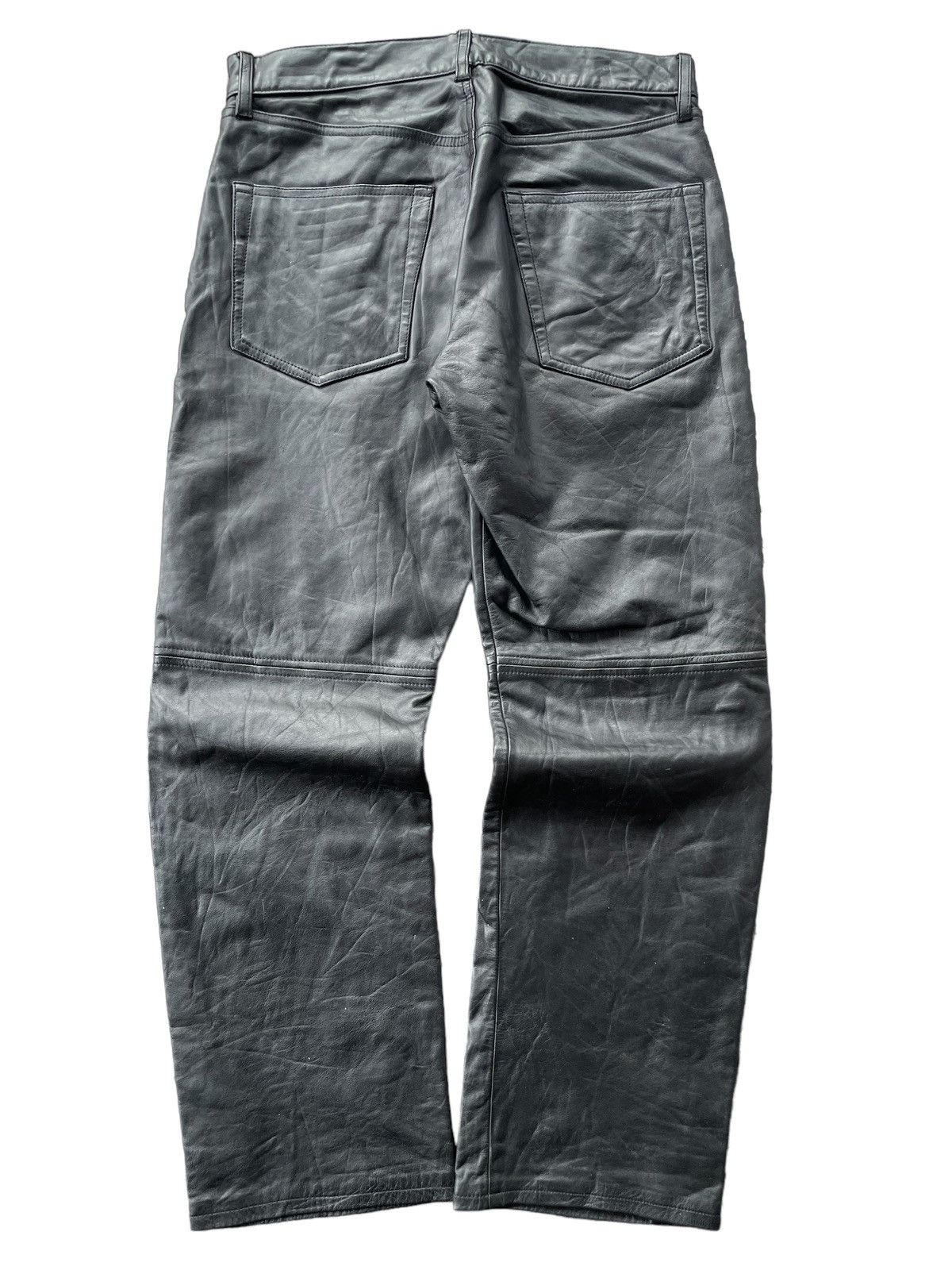 PPFM Vintage PPFM Leather Biker Pants Size US 29 - 2 Thumbnail