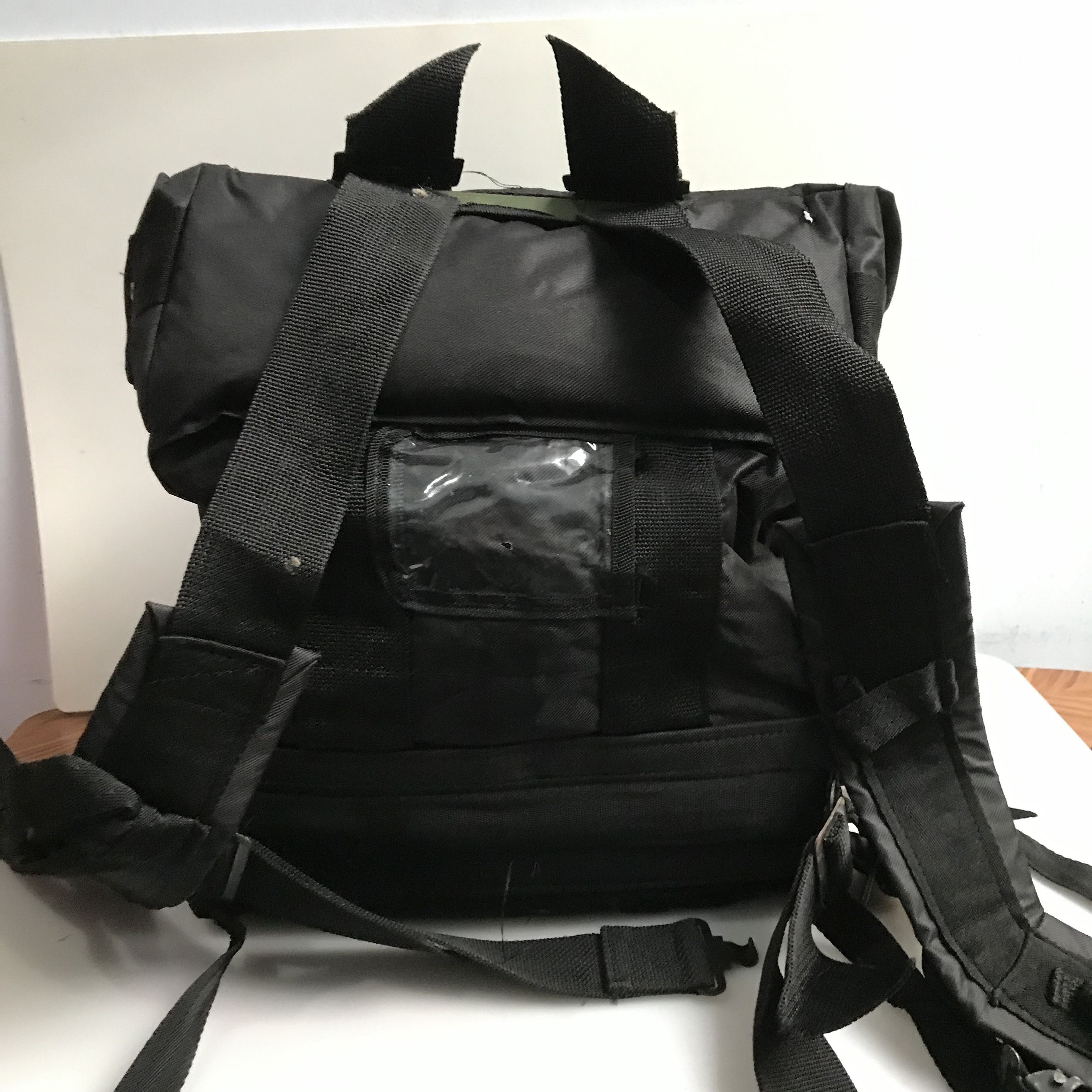 Aeronautica Militare Vintage Military Army Big Bag Combat black Army The Big Size ONE SIZE - 4 Thumbnail