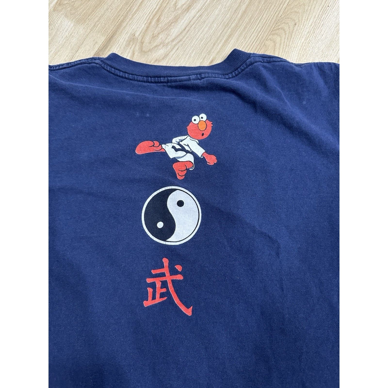 Changes Vintage 90s Elmo Sesame Street Karate T-Shirt Changes Tag Size US M / EU 48-50 / 2 - 7 Thumbnail
