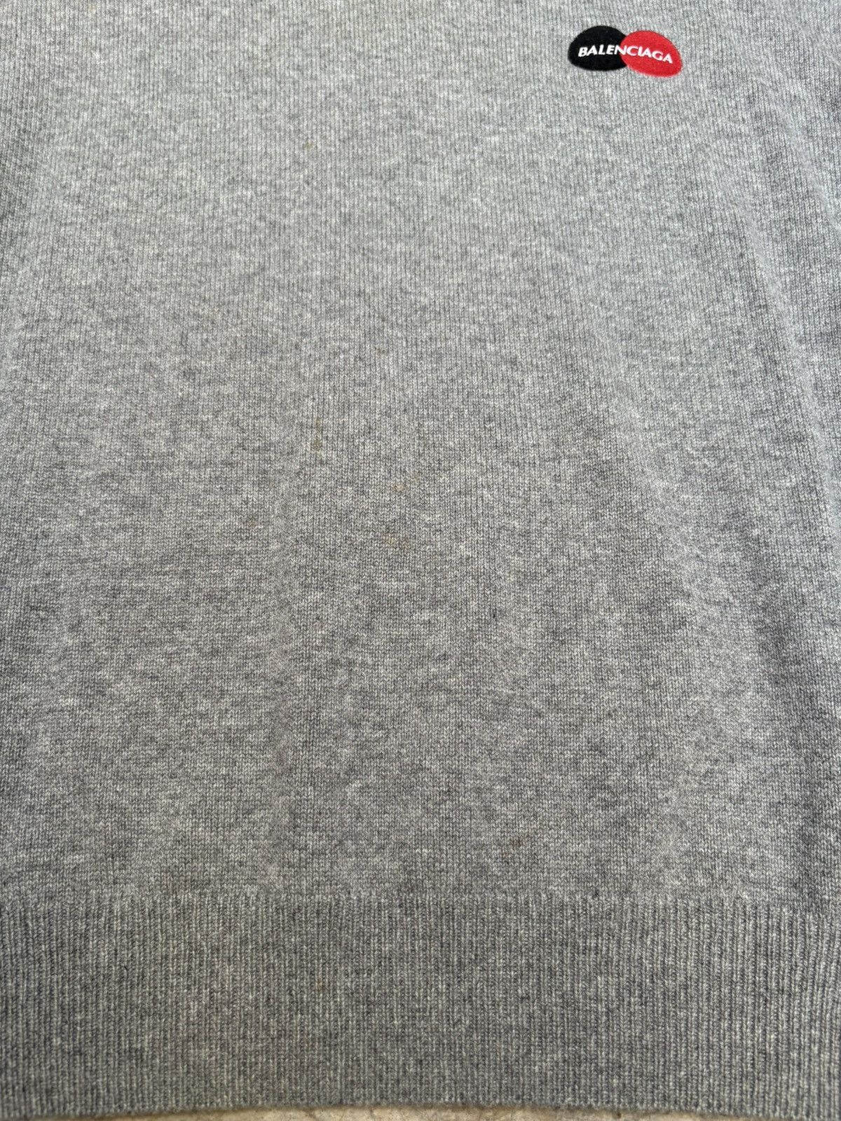 Balenciaga Mastercard Logo Cashmere Sweater Size US XS / EU 42 / 0 - 11 Thumbnail
