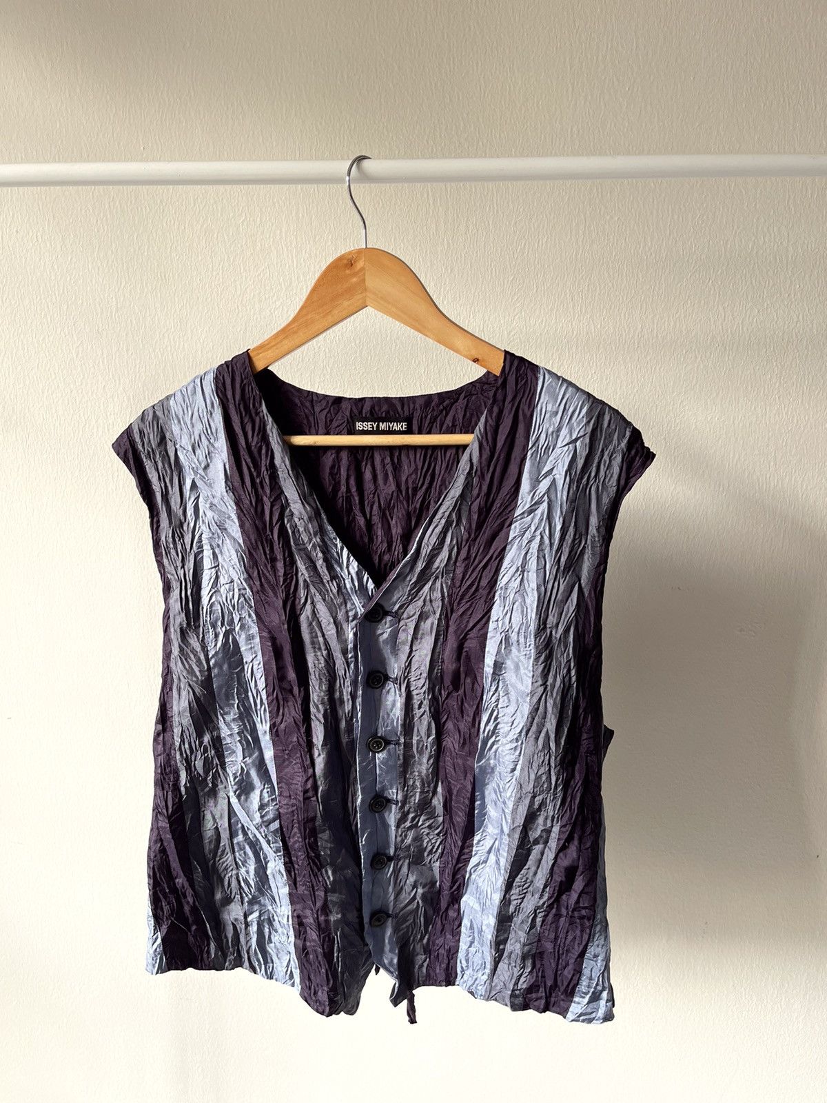 Issey Miyake 2000s Issey Miyake Vest Size US L / EU 52-54 / 3 - 4 Thumbnail
