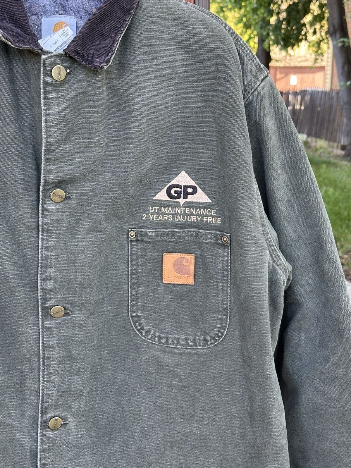 Carhartt Vintage Carhartt C02 MOS Blanket Lined Chore Coat XLT MINT Size US XL / EU 56 / 4 - 2 Thumbnail