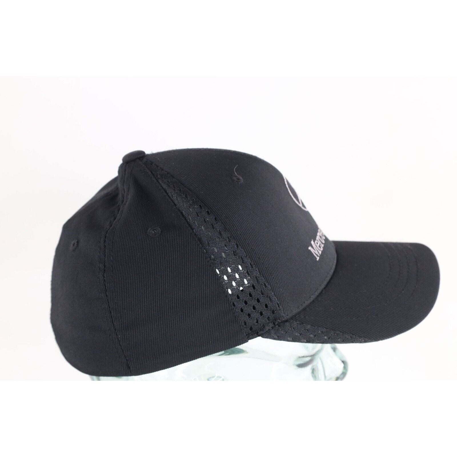 Mercedes-Benz × Vintage Vintage Y2K Faded Spell Out Mercedes Benz Car Hat Size ONE SIZE - 4 Thumbnail