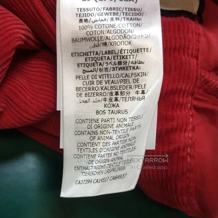 Gucci Gucci Men's Logo Cotton Red Pants 29. Size US 29 - 9 Thumbnail