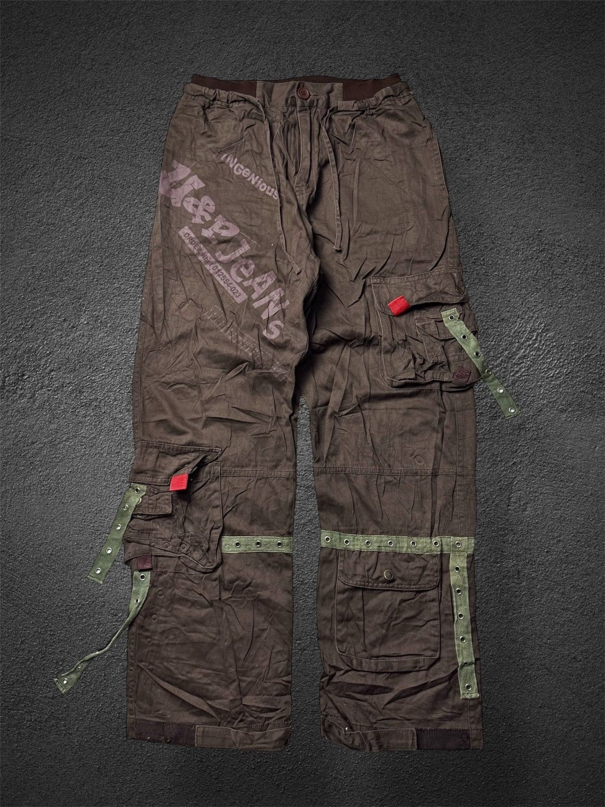 If Six Was Nine × Japanese Brand × Le Grande Bleu (L.G.B.) Japanese cargo bondage style goa Size US 30 / EU 46 - 1 Thumbnail