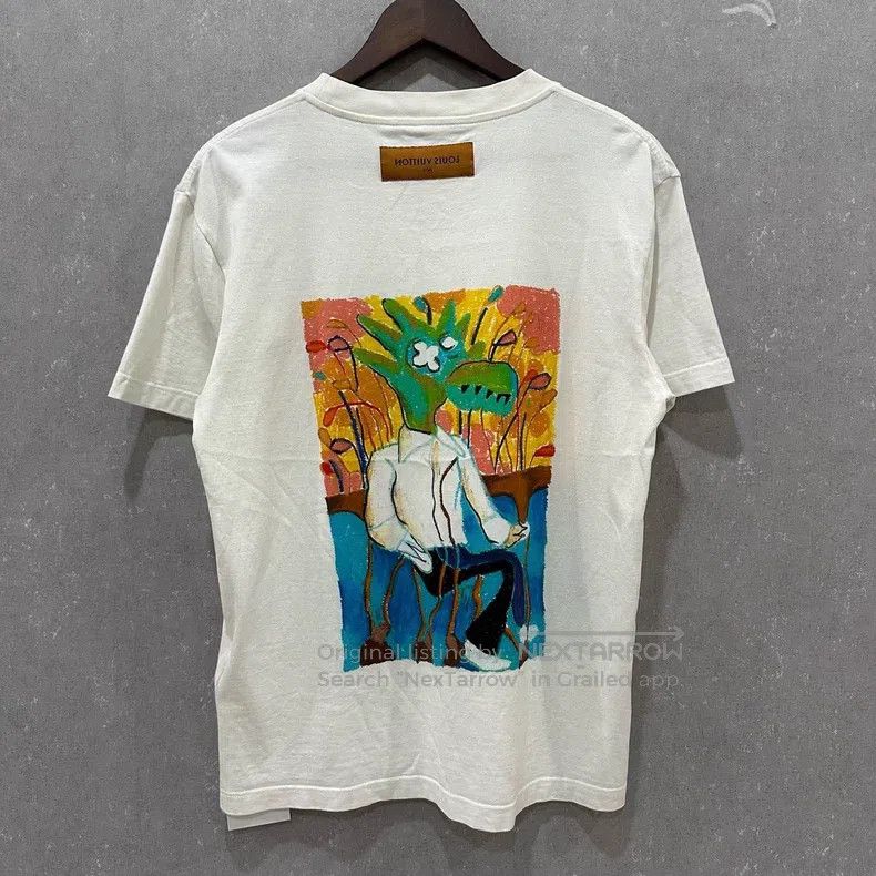 Louis Vuitton Louis Vuitton white short sleeves Size US S / EU 44-46 / 1 - 2 Thumbnail