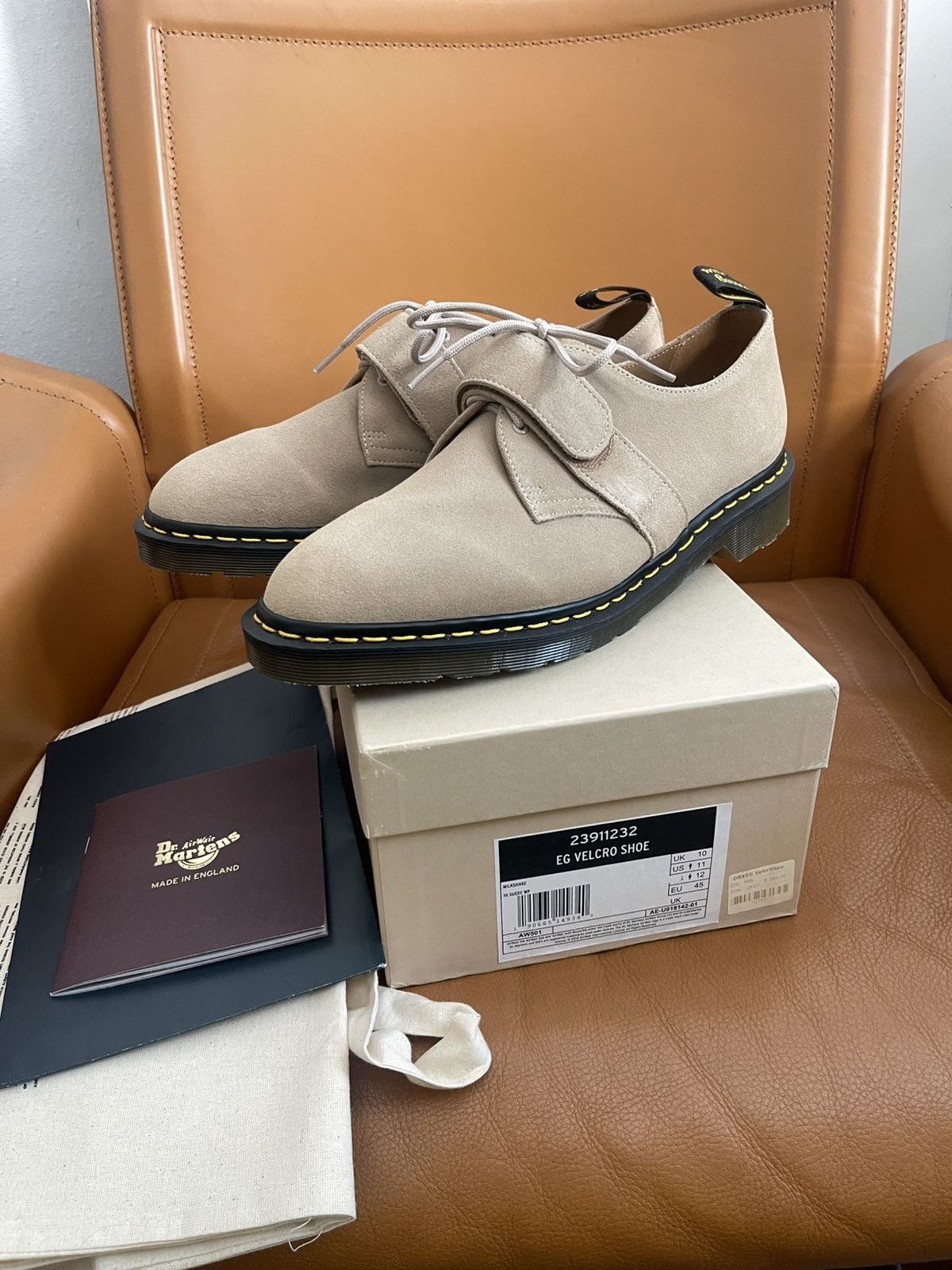 Dr. Martens × Engineered Garments Velcro Shoe Milk Size US 11 / EU 44 - 1 Thumbnail