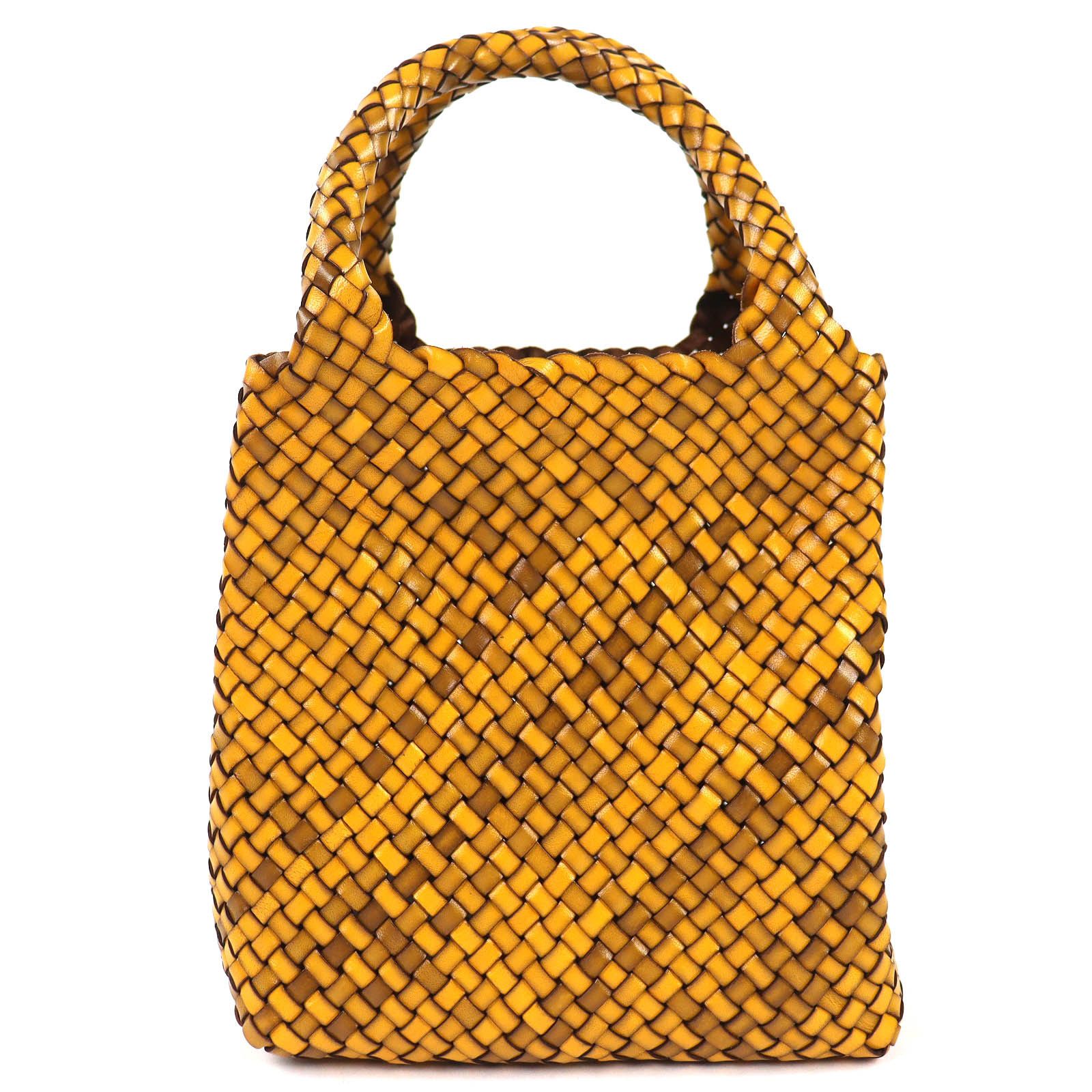 Other Other HIROFU BREZZA Buffalo Braided Leather Handbag Leather Handbag DUTY FREE for USA Size ONE SIZE - 1 Thumbnail