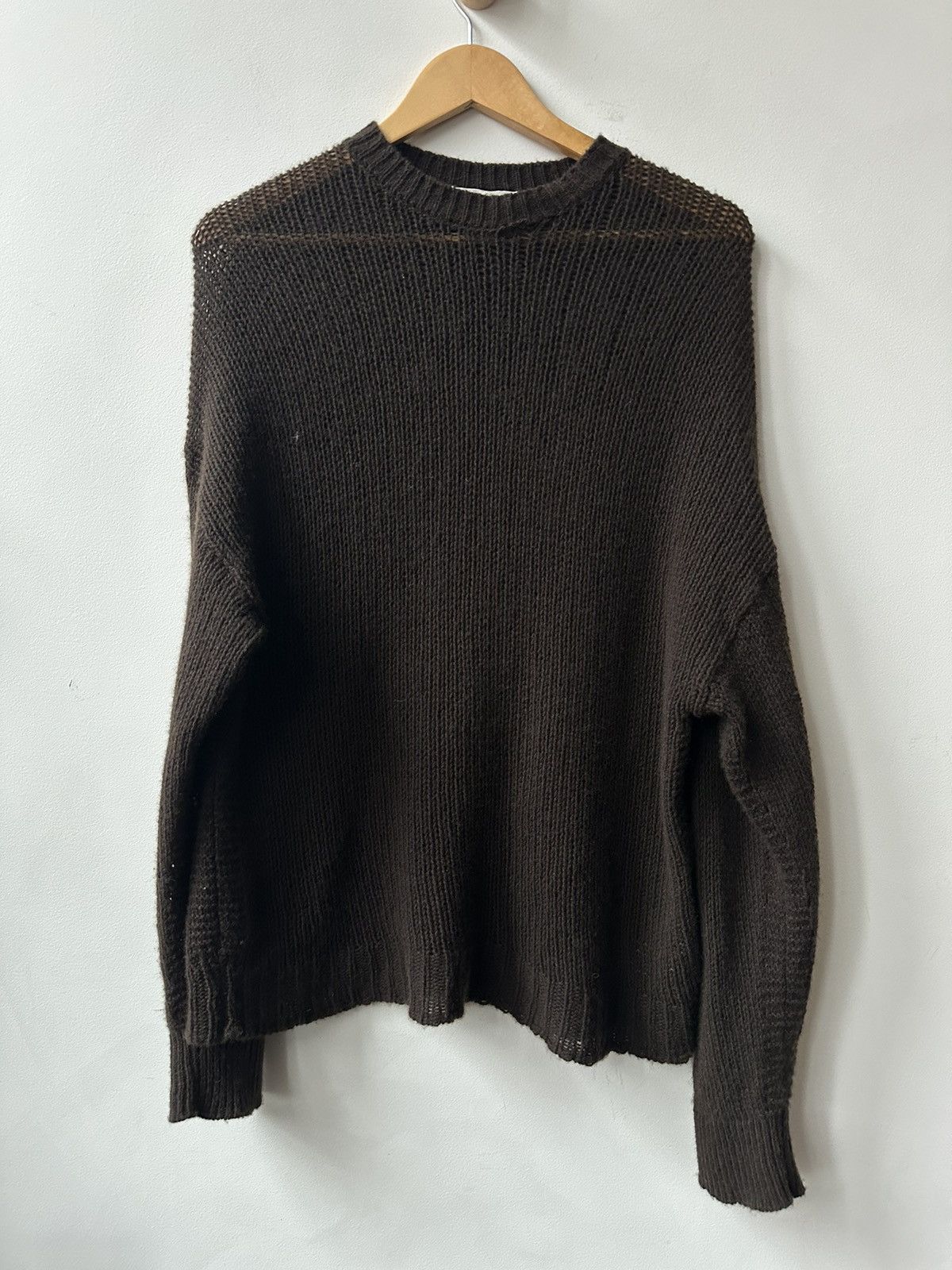 image of The Row Sweater 100% Cashmere in Brown, Men's (Size Medium)