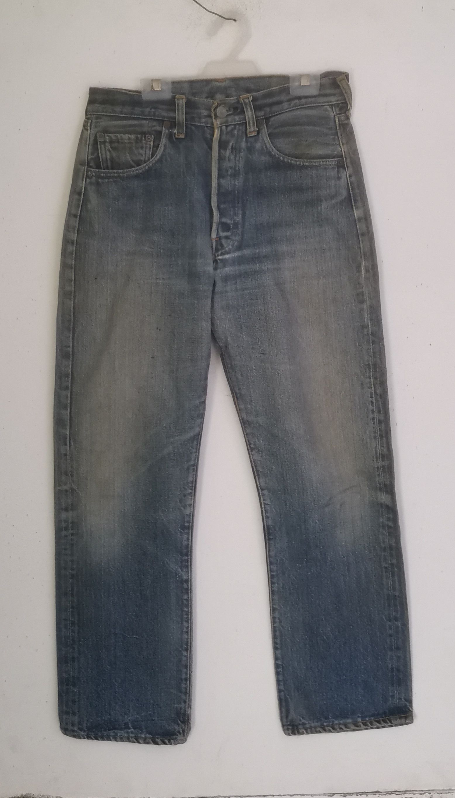 Levi's Vintage Clothing × Vintage Rare vintage 70s Levi's red line small e stemp button no 2 Size US 29 - 1 Thumbnail
