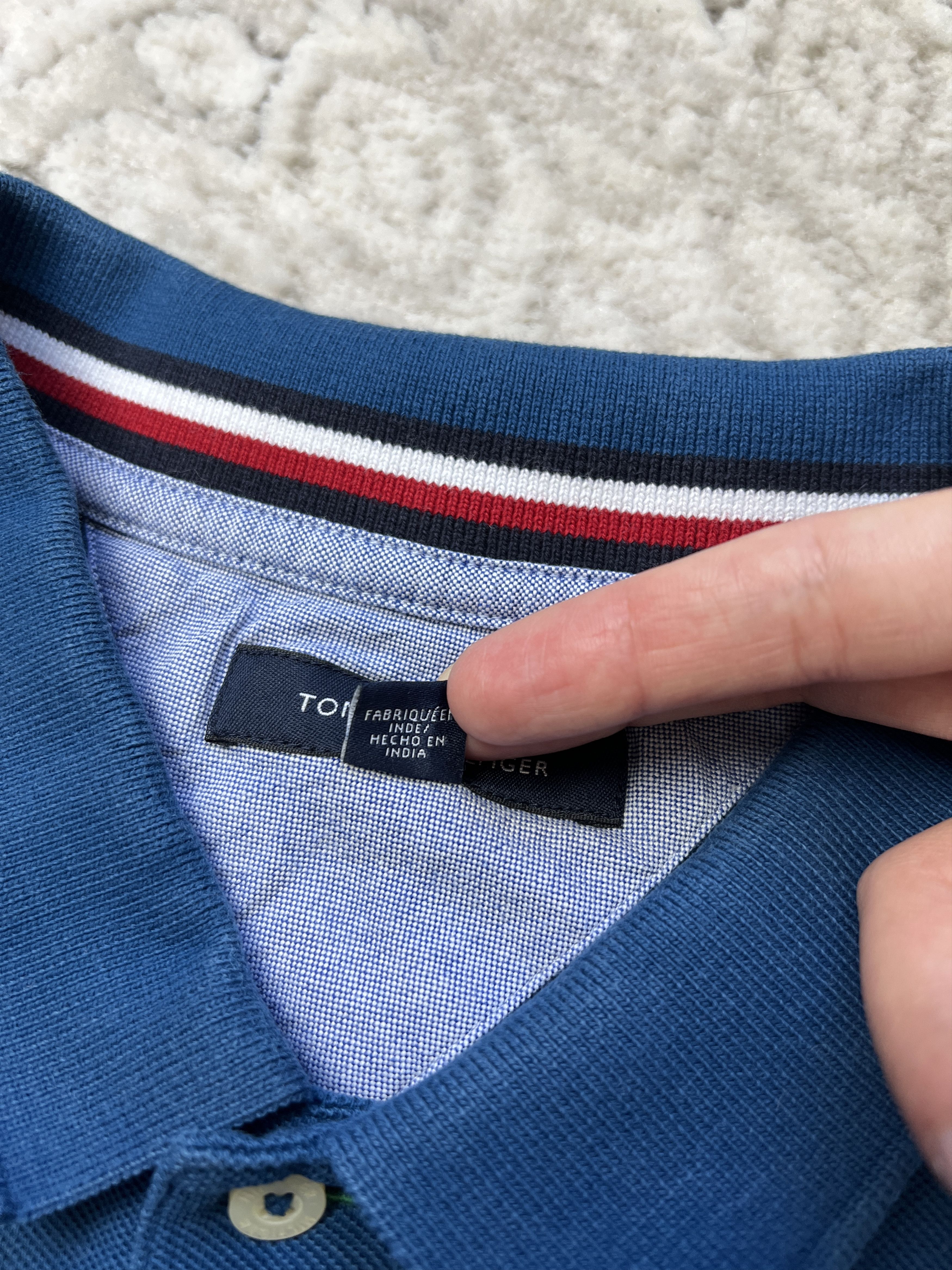 Tommy Hilfiger Tommy Hilfiger Long Sleeve Polo Shirt XL – Teal Blue Size US XL / EU 56 / 4 - 14 Thumbnail