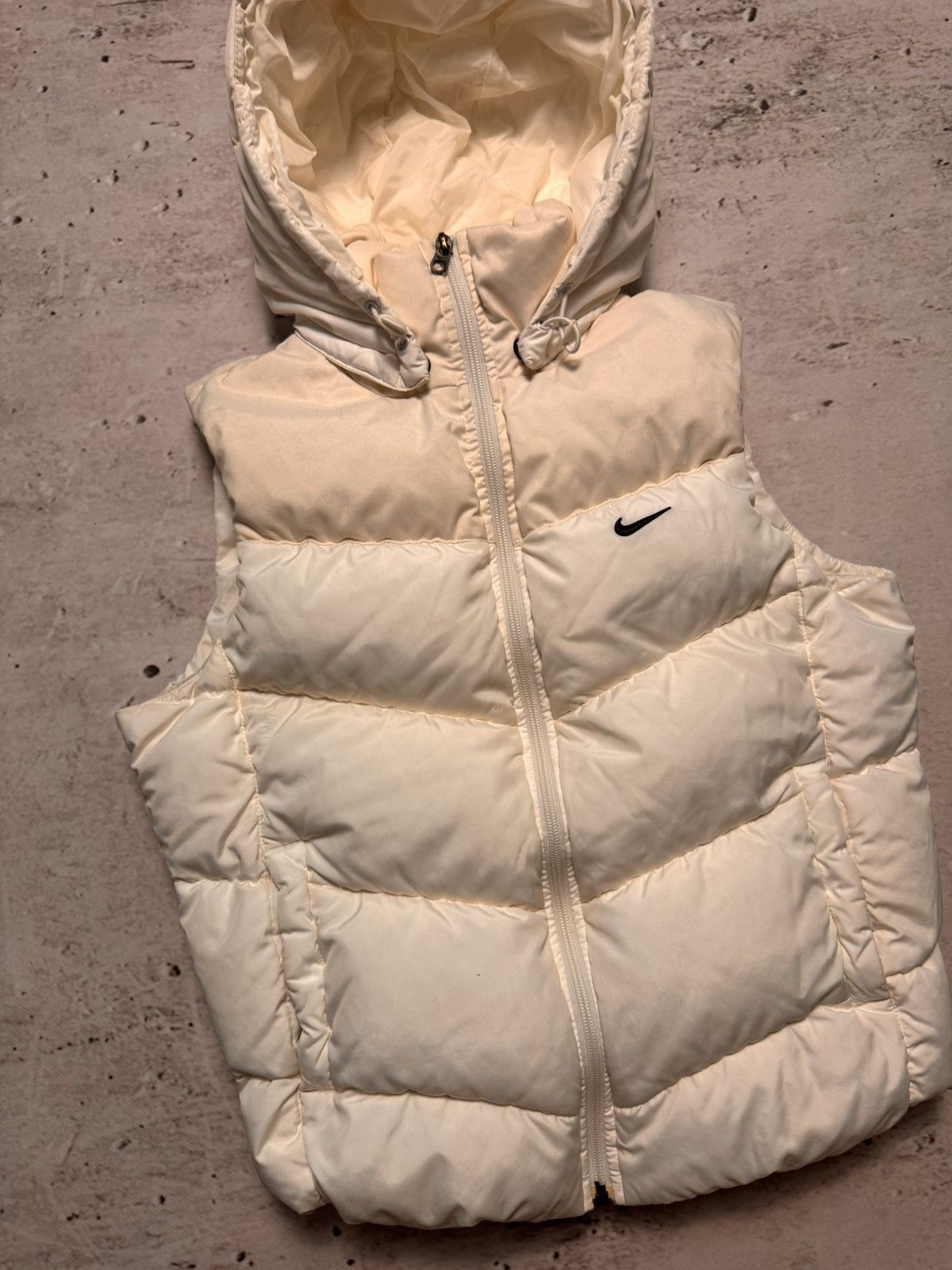 Nike × Nike ACG NIKE PUFFER DOWN BASIC LOGO WHITE OVERSIZE VEST Size US M / EU 48-50 / 2 - 2 Thumbnail