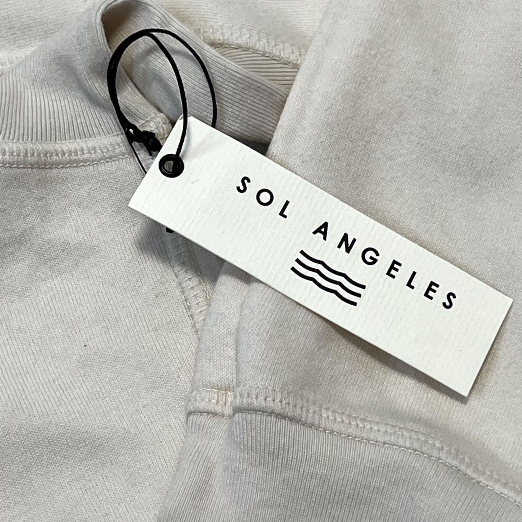 Sol Angeles Sol Angeles Sweater Mens 2XL Beige Pullover Striped Pocket Crewneck Made USA Size US XXL / EU 58 / 5 - 4 Thumbnail
