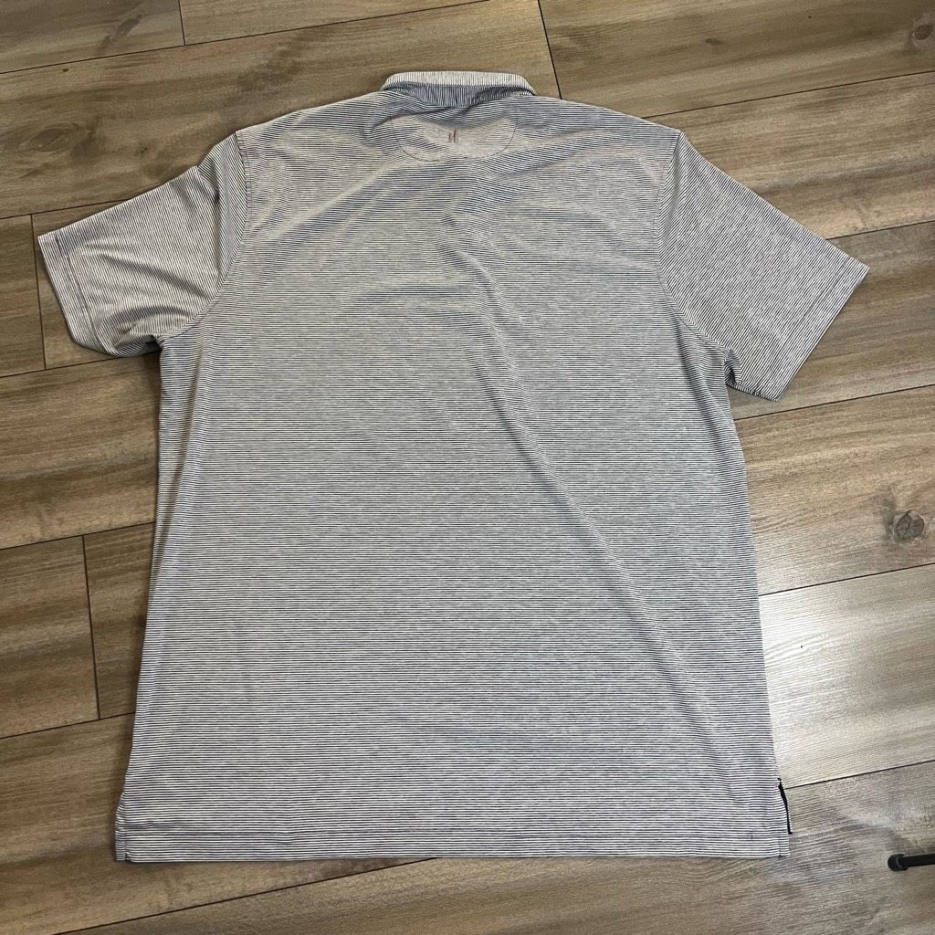 johnnie-O Johnnie-O Grey Athletic Casual Polo Shirt Men XL Bin M-24 Size US XL / EU 56 / 4 - 4 Thumbnail