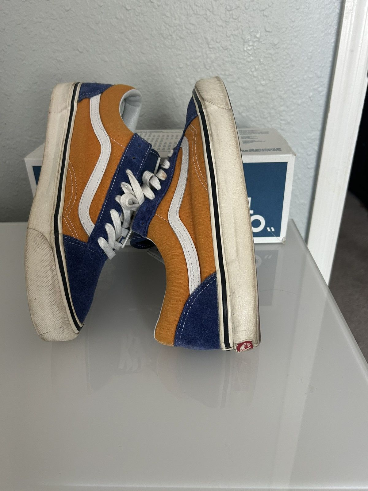 Vans Vans Style 36 DX Anaheim Factory Blue/Yellow 10.5 Size US 10.5 / EU 43-44 - 5 Thumbnail