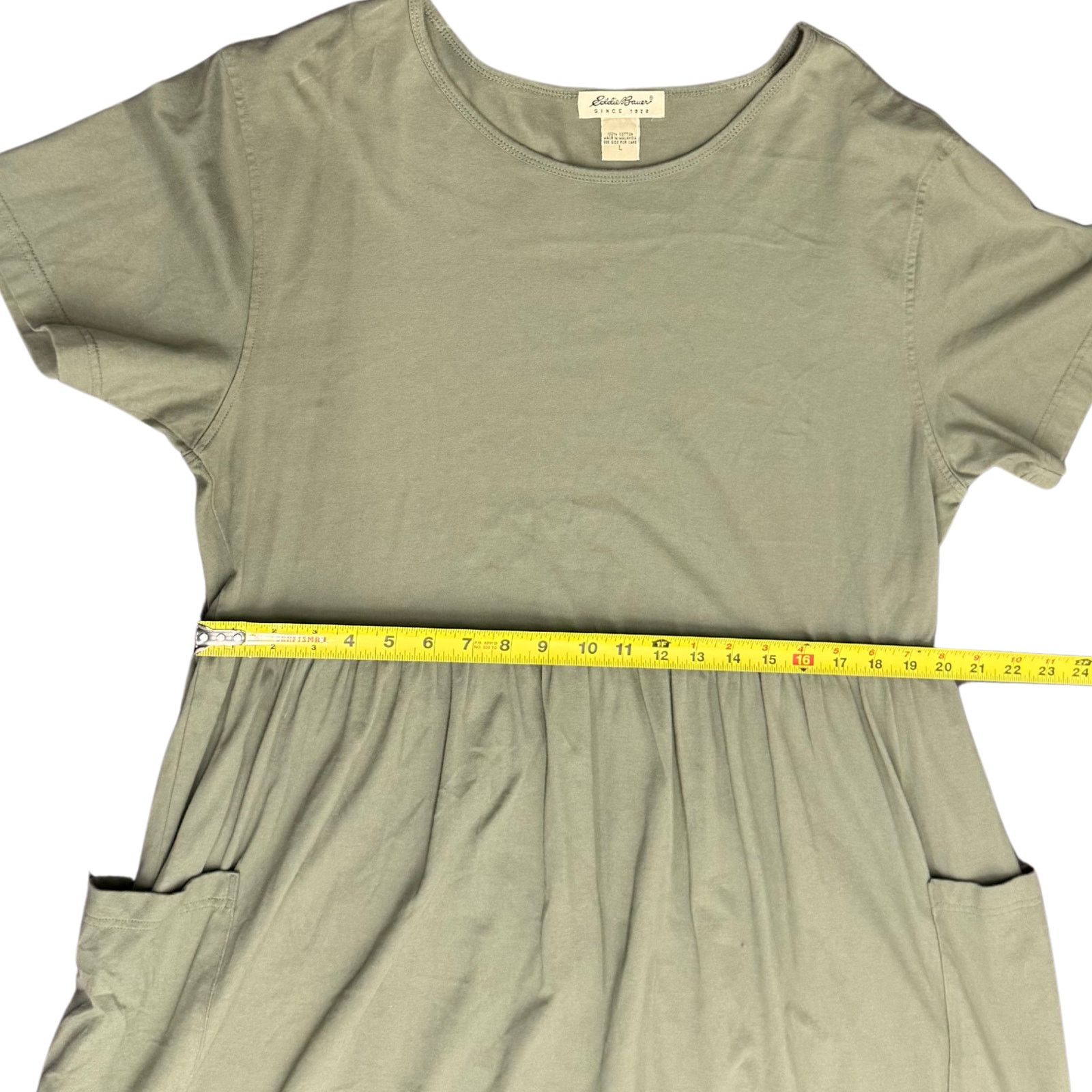 Eddie Bauer Vintage Eddie Bauer Apron Dress With Pockets | Size Large Size L / US 10 / IT 46 - 6 Thumbnail