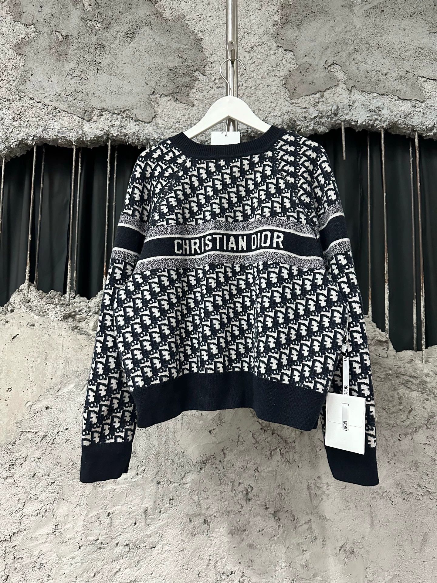 Dior Dior Oblique double-faced sweater FR 38 Size S / US 4 / IT 40 - 4 Thumbnail