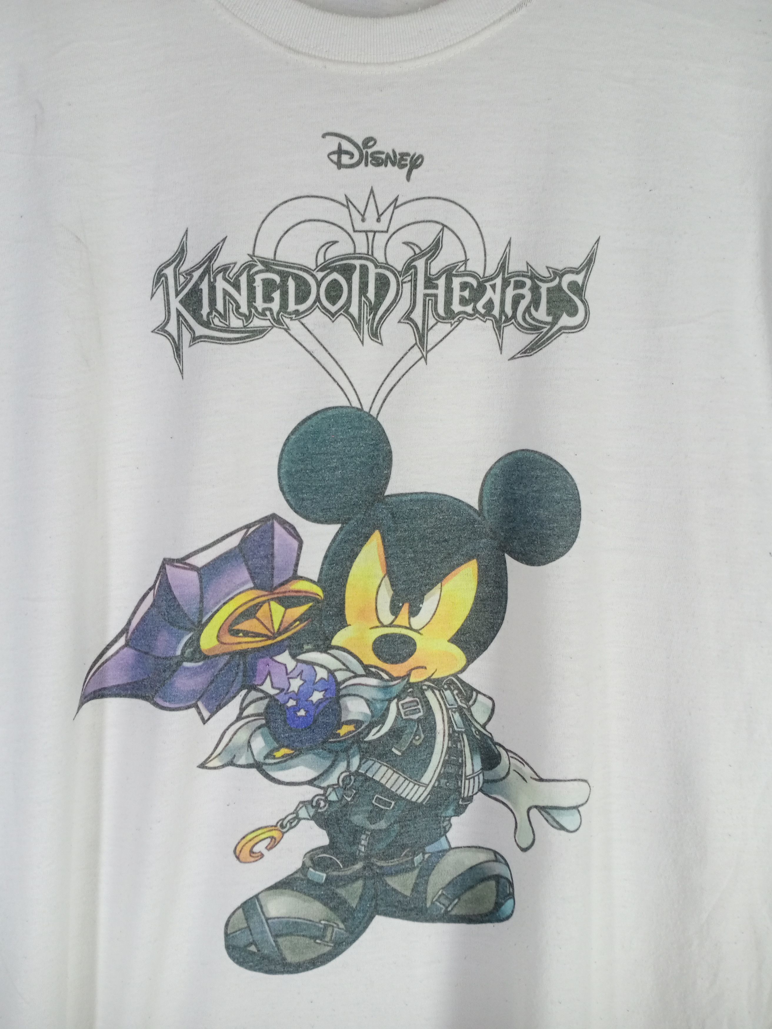 Disney Vintage Y2K Disney Kingdom Hearts Mickey L/S Tshirt Size US L / EU 52-54 / 3 - 1 Thumbnail