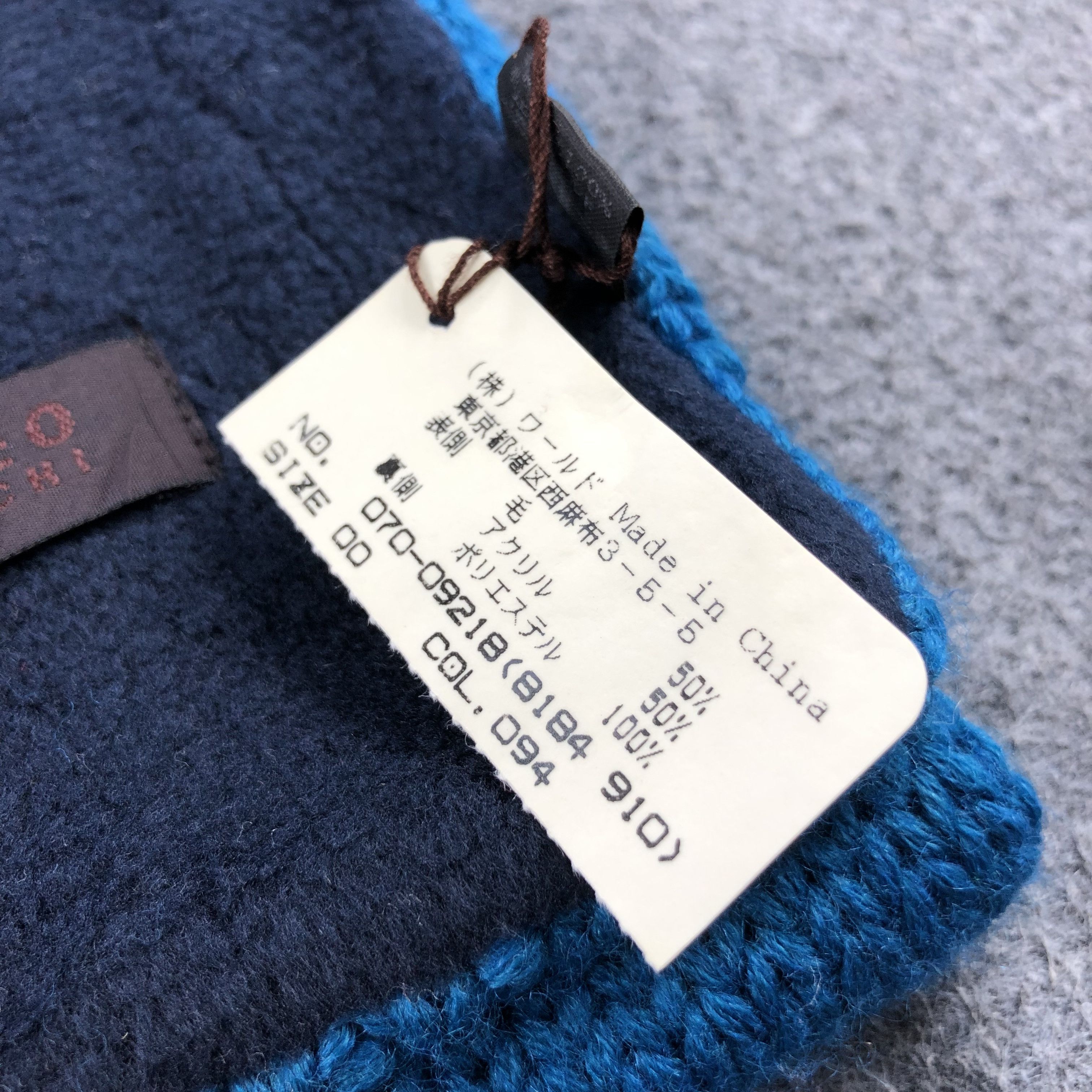 Takeo Kikuchi Takeo Kikuchi Wool Scarf Muffler V966 Size ONE SIZE - 7 Thumbnail