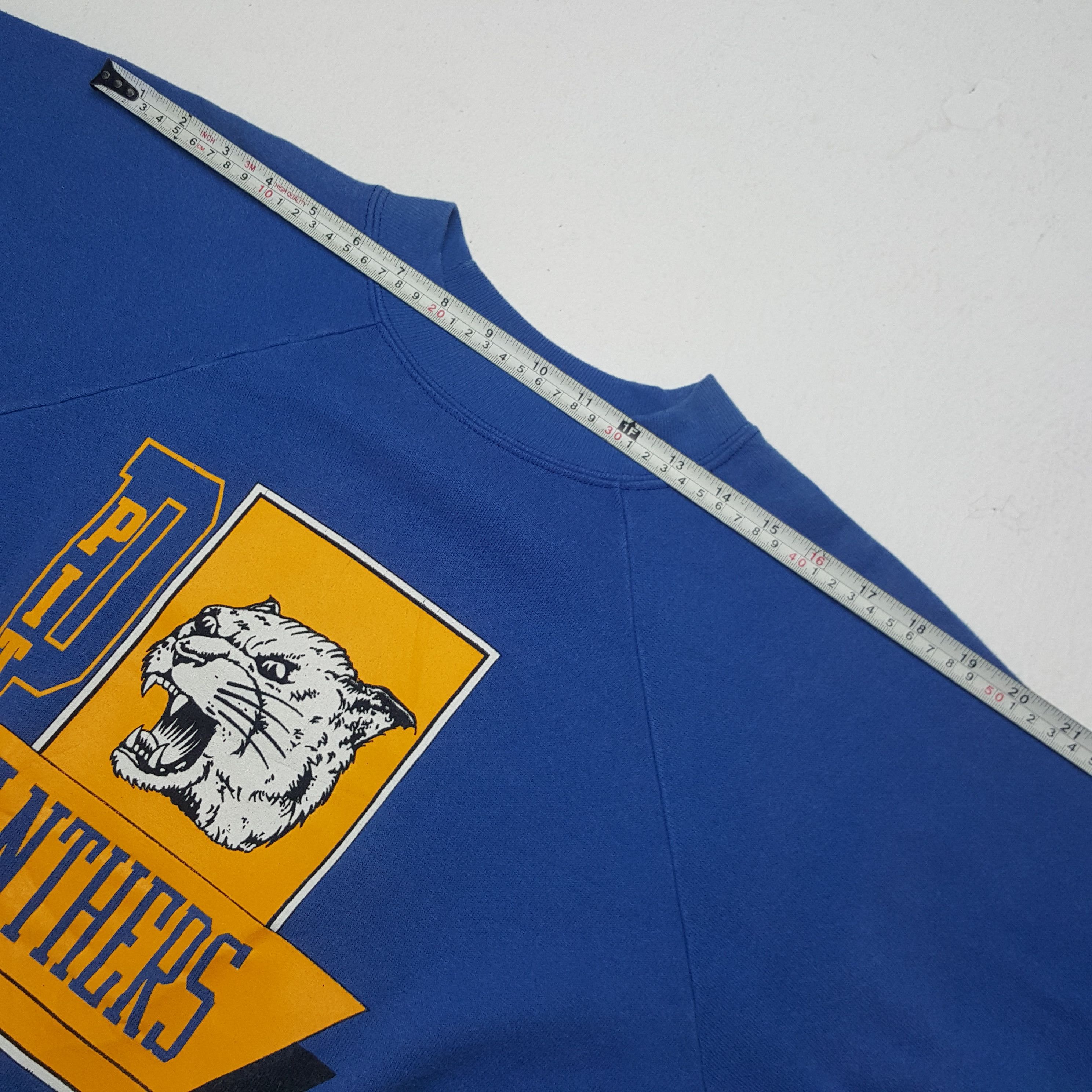 NFL × Vintage Vintage Pitt Panthers American Football Team Sweatshirt Size US M / EU 48-50 / 2 - 5 Thumbnail