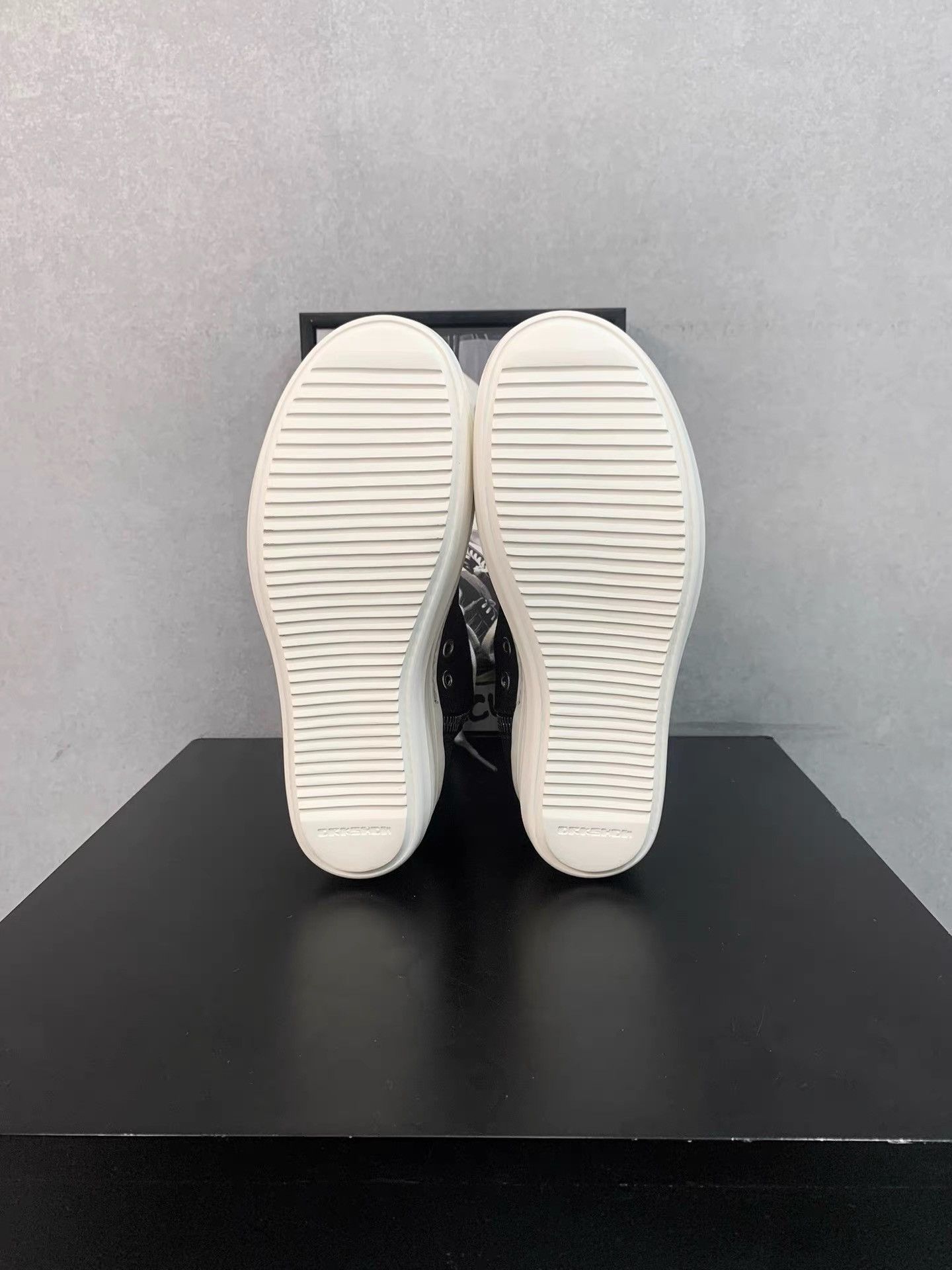 Rick Owens Rick Owens Waxed Double Stacked Ramones K34 Size US 6 / IT 36 - 8 Thumbnail