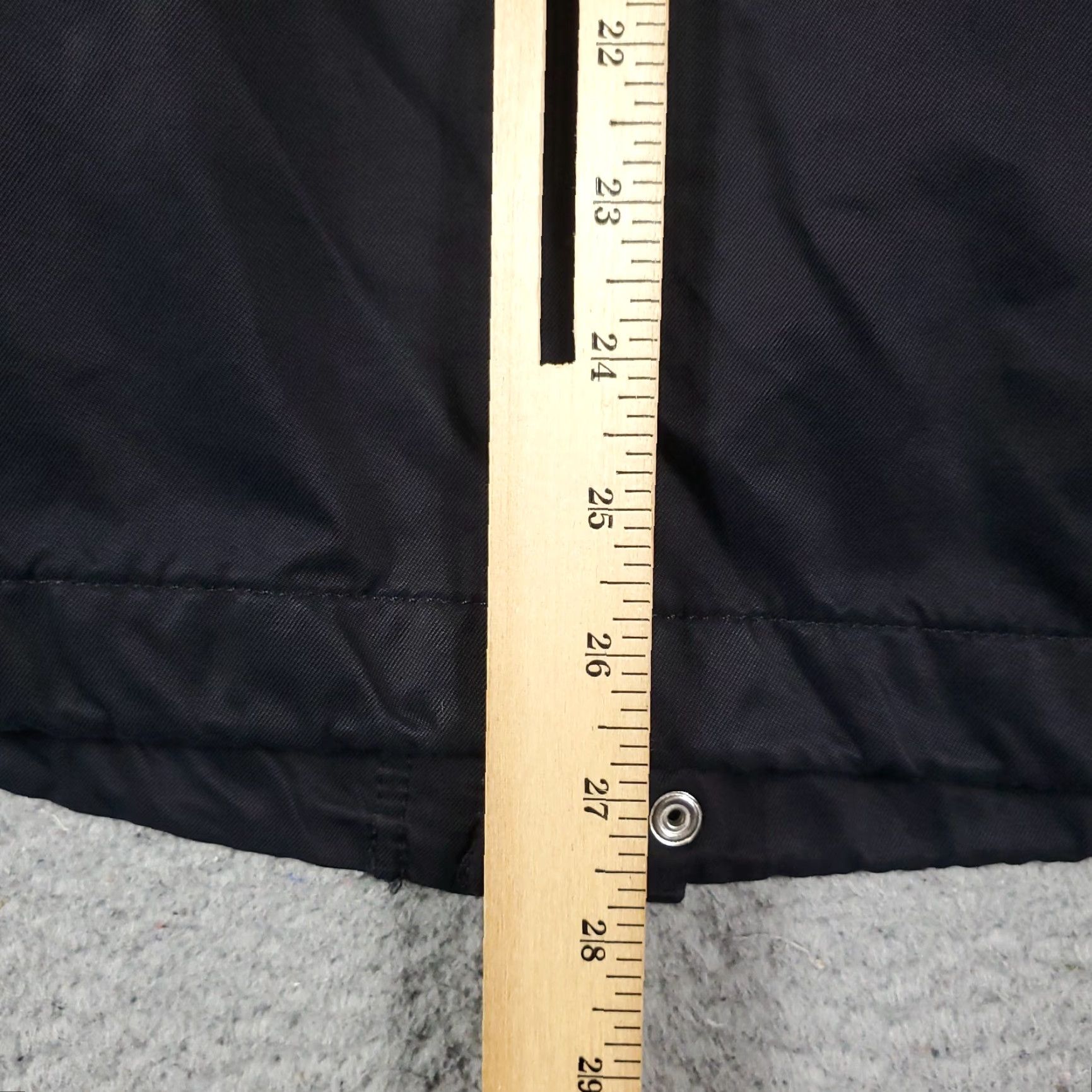 Express Express Jacket Mens Size XL Black Button Full Zip Up Winter Coat Adult Size US XL / EU 56 / 4 - 7 Thumbnail