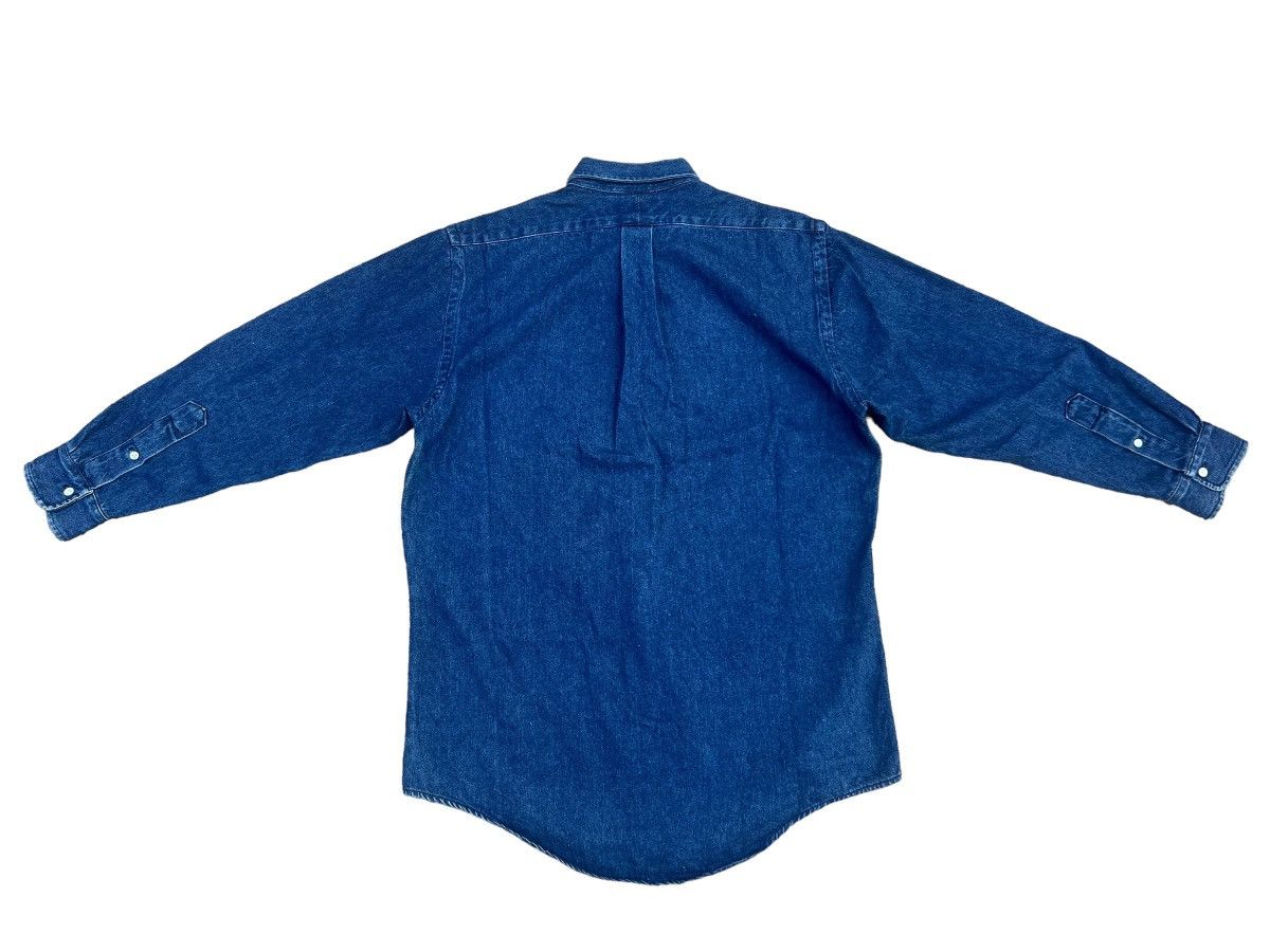 Polo Ralph Lauren 90s Polo Country Ralph Lauren Small Pony Denim Shirt Size US M / EU 48-50 / 2 - 2 Thumbnail