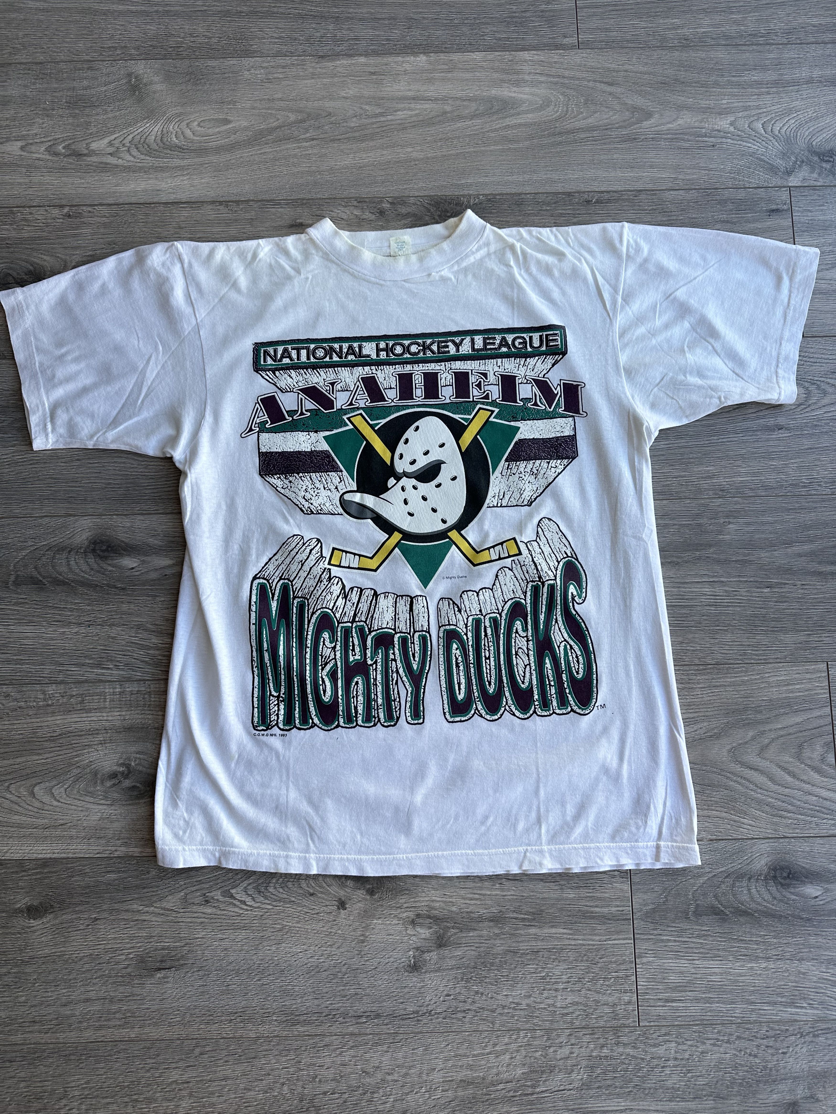 NFL × NHL × Vintage The Mighty Ducks Vintage nfl t shirt Size US XL / EU 56 / 4 - 1 Thumbnail