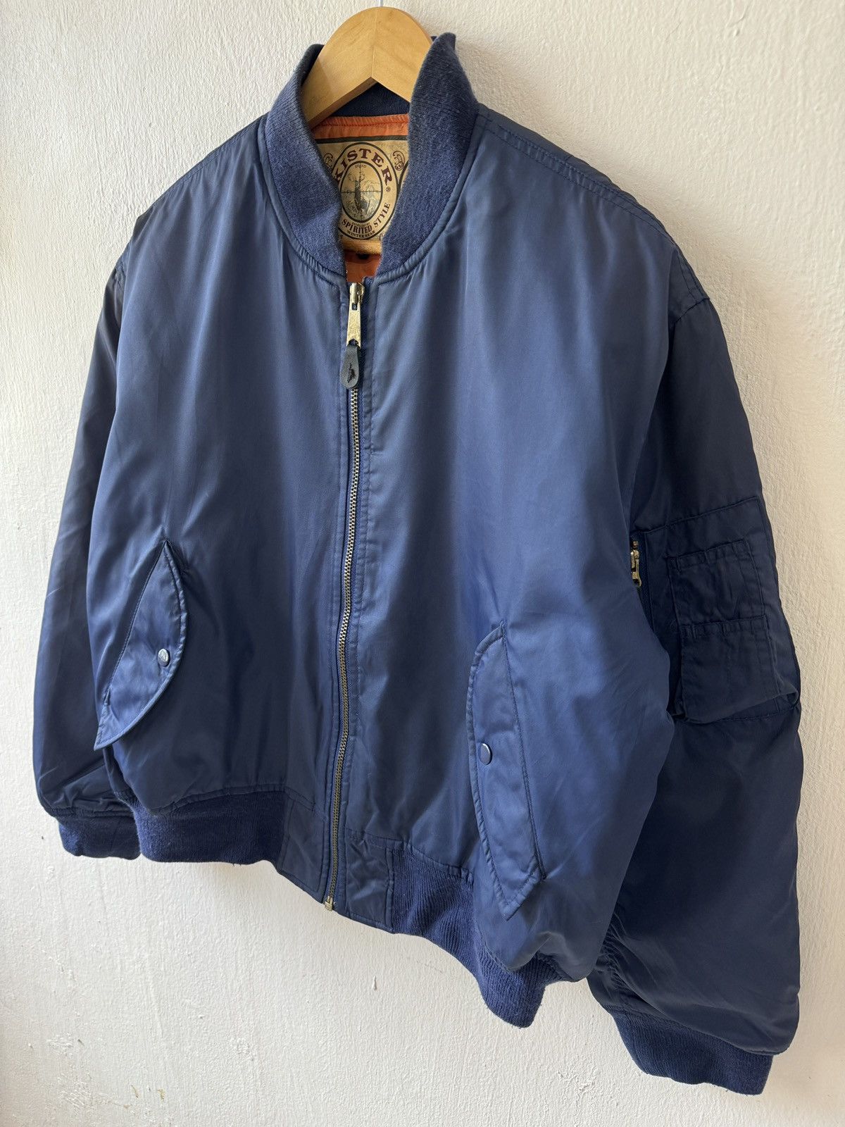 Japanese Brand Kister Bomber Jacket Size US L / EU 52-54 / 3 - 4 Thumbnail
