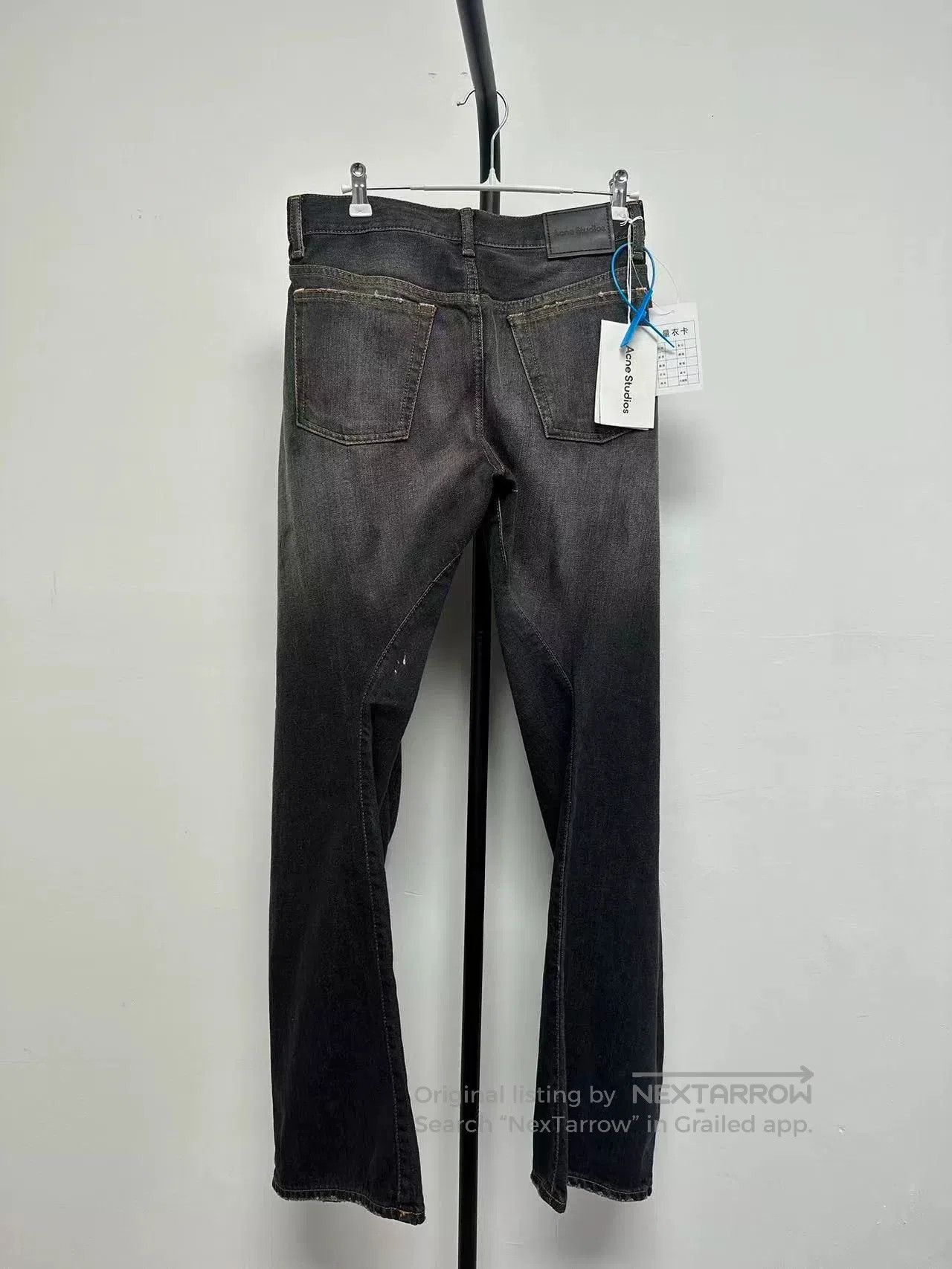 Acne Studios Acne Men's Splatter Loose Wide-Leg Jeans. Size US 28 / EU 44 - 2 Thumbnail