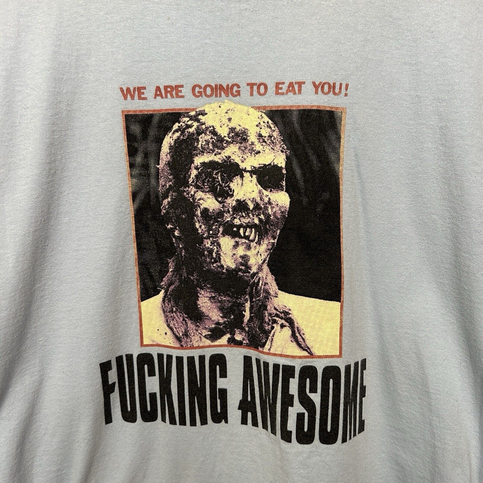 Fucking Awesome F*cking Awesome “We Are Going To Eat You” Tee Blue 2024 Size US M / EU 48-50 / 2 - 2 Thumbnail