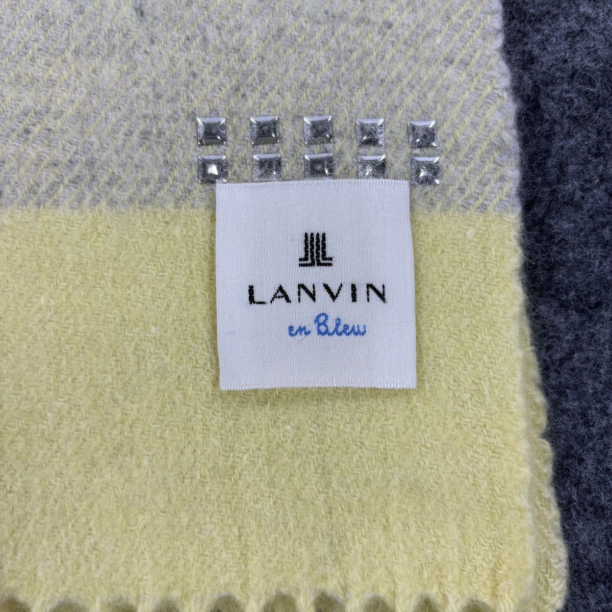 Lanvin Lanvin Scarf # D772 # Muffler # Neckwear Size ONE SIZE - 2 Thumbnail
