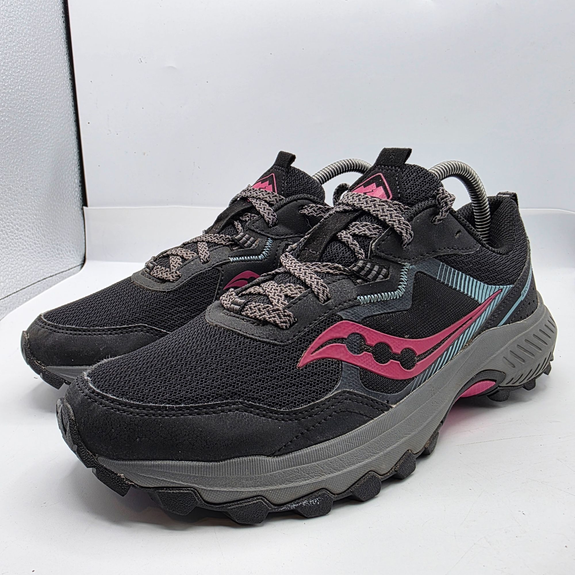 Saucony Saucony Excursion TR 16 Womens Trail Shoes Size 9.5 Black Fu Size US 9.5 / IT 39.5 - 4 Thumbnail