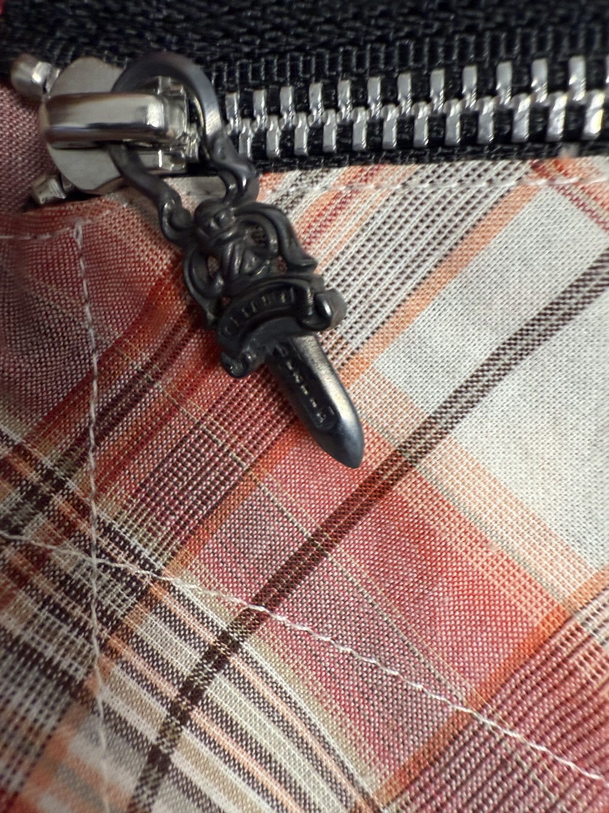 Chrome Hearts Chrome Hearts Leather Patch Sleeveless Flannel Shirt Size US L / EU 52-54 / 3 - 6 Thumbnail