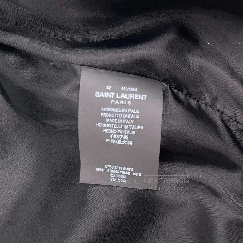 Hedi Slimane Saint Laurent SS16 Astronaut Jacket. Size US M / EU 48-50 / 2 - 7 Thumbnail